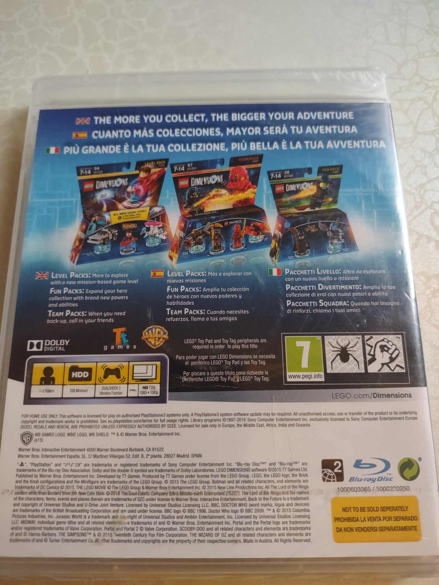 Gioco PlayStation ps3 lego dimensions