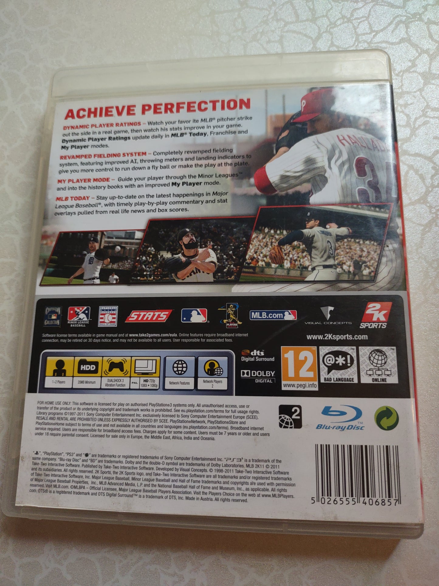 Gioco PlayStation ps3 Major League baseball 2k11