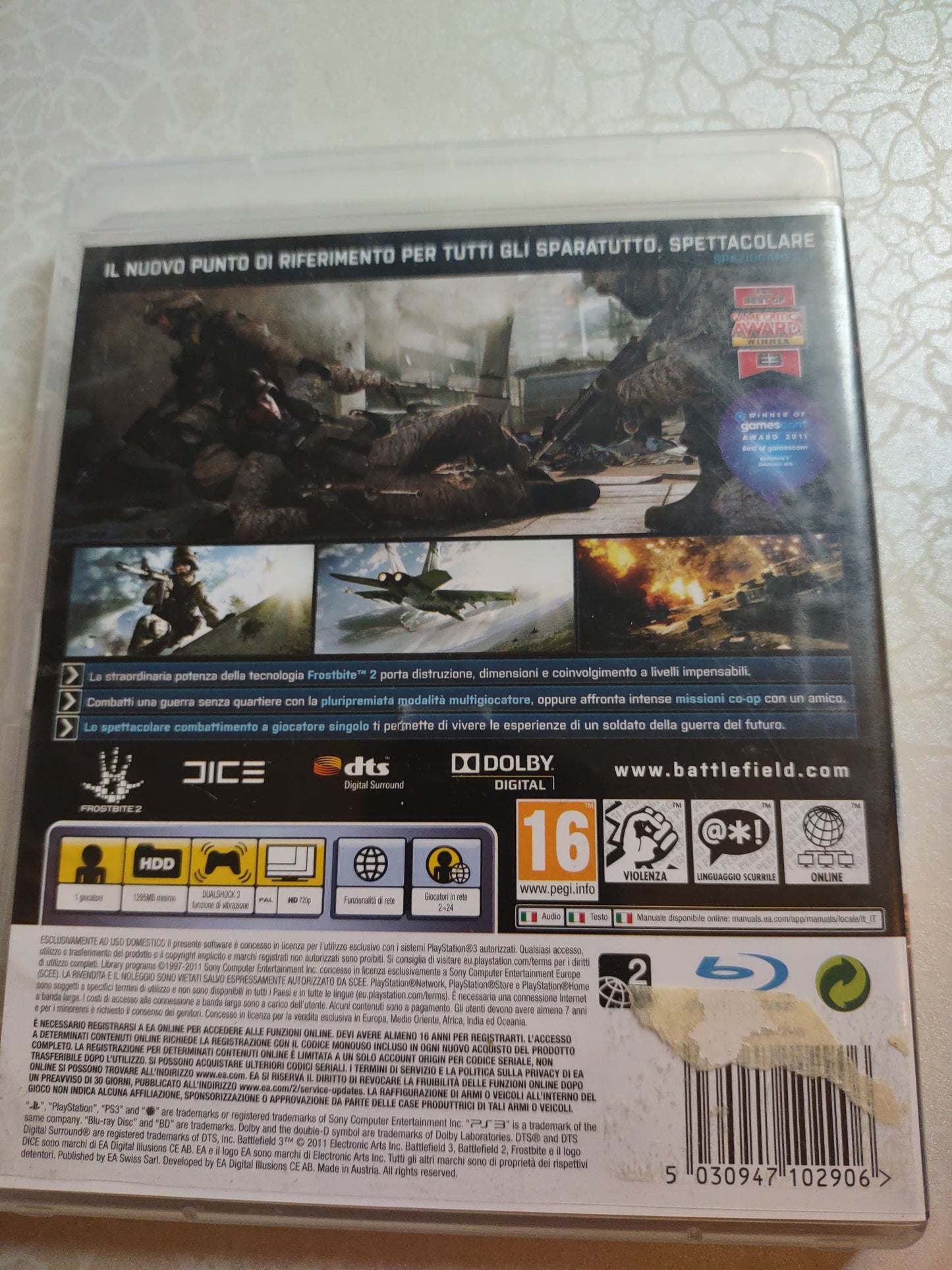 Gioco PlayStation ps3 Battlefield 3