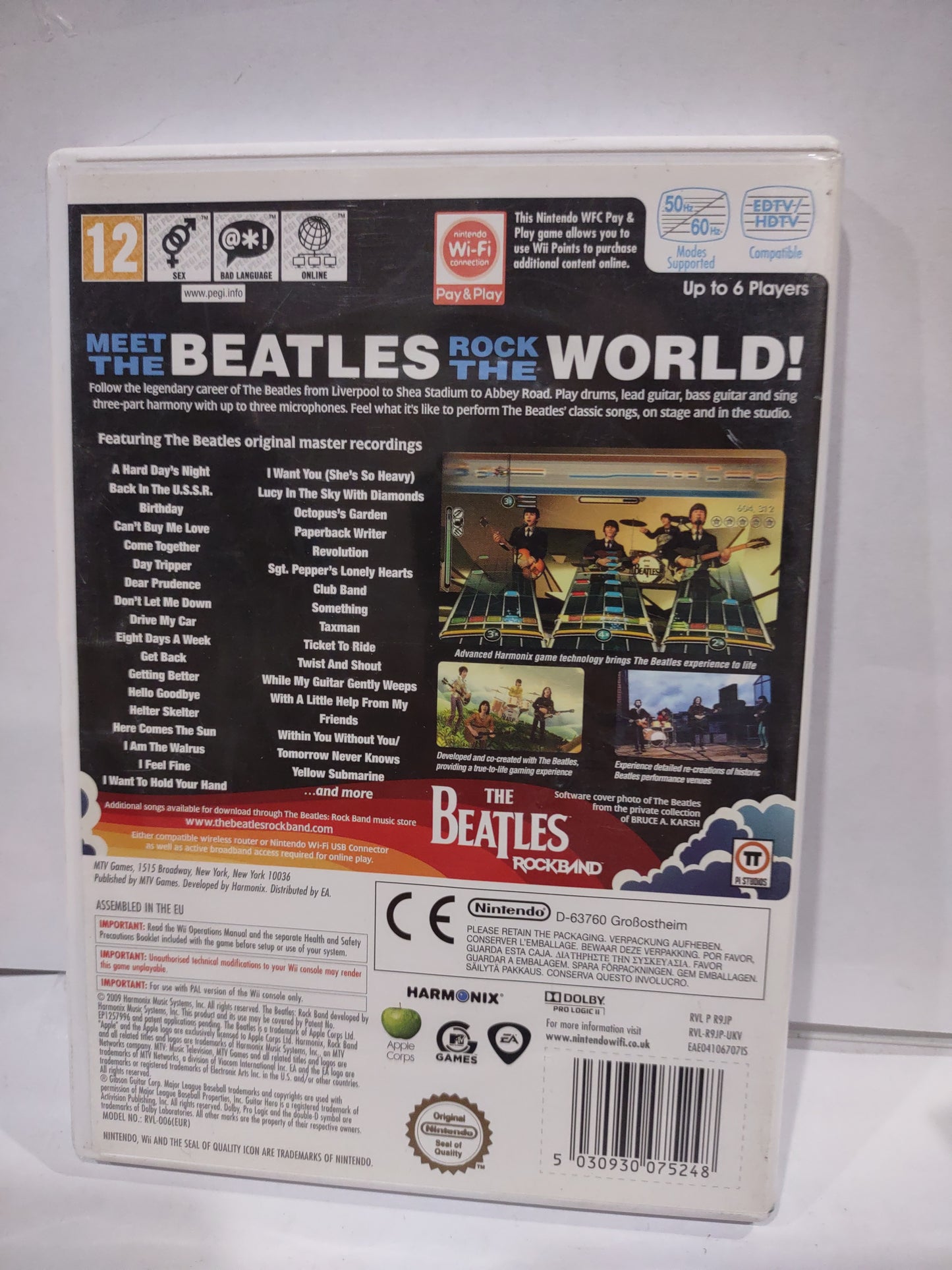 Gioco Nintendo Wii the Beatles rockband