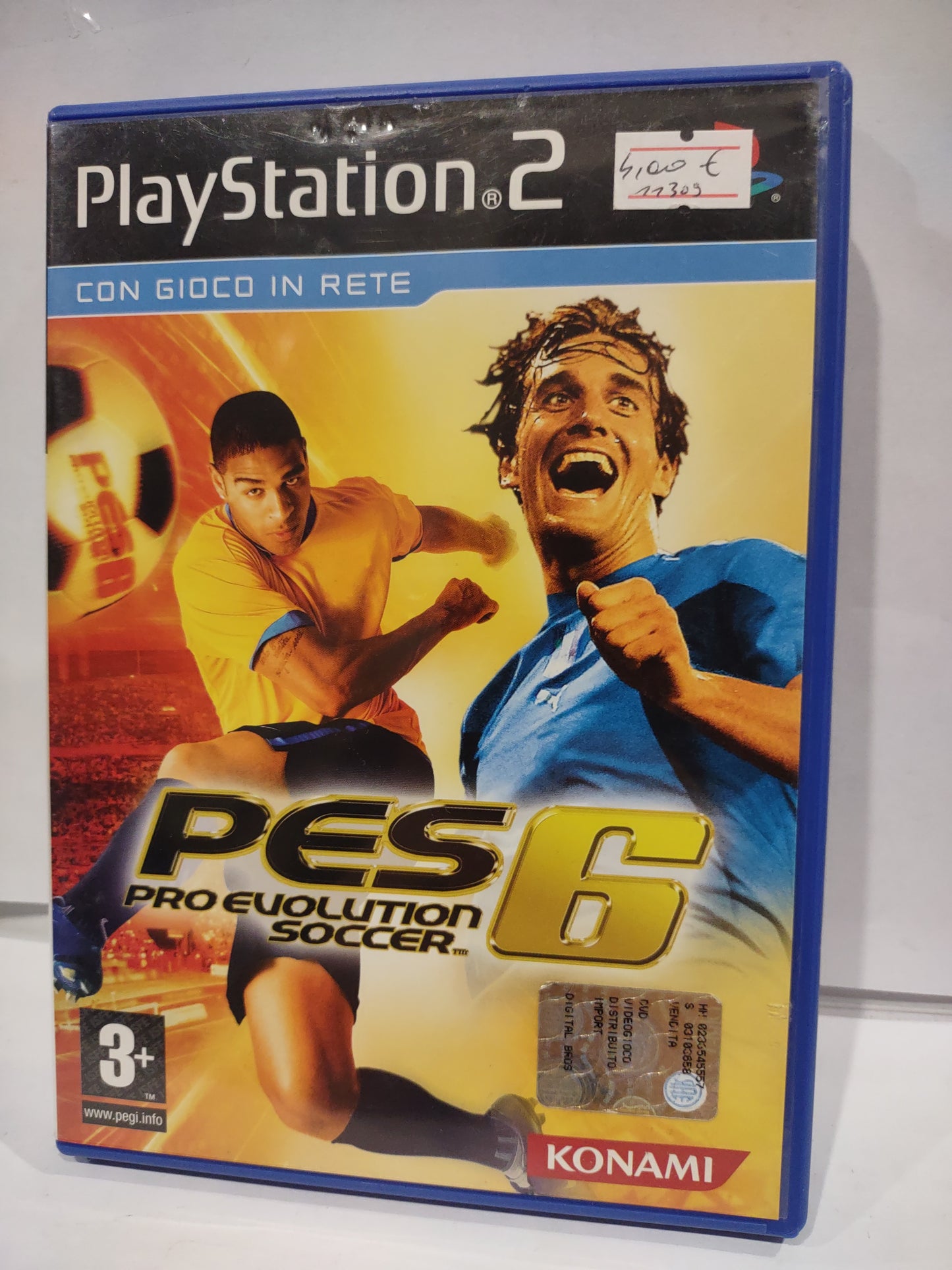 Gioco PlayStation PS2 Pro Evolution soccer 6