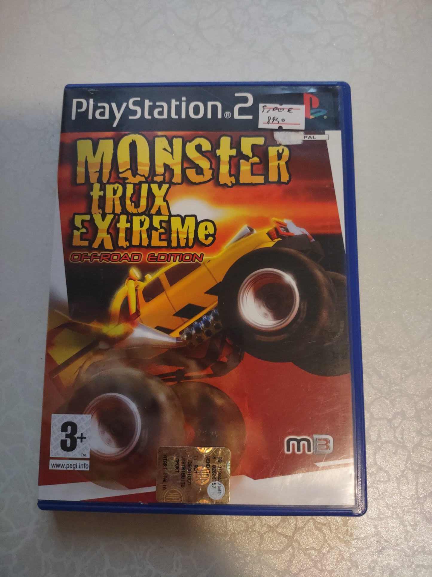 Gioco PlayStation PS2 Monster Trucks Extreme off-road edition