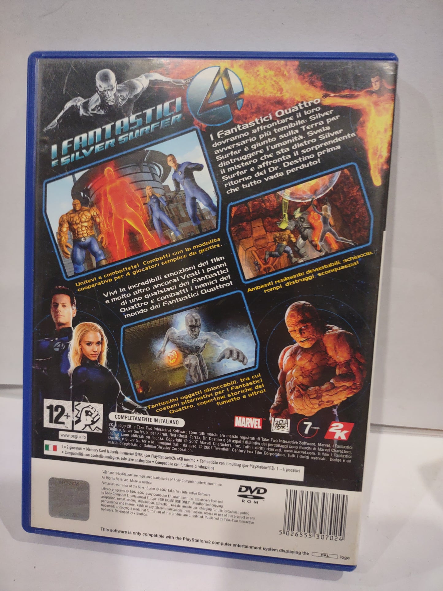 Gioco PlayStation PS2 i fantastici 4 e silver surfer