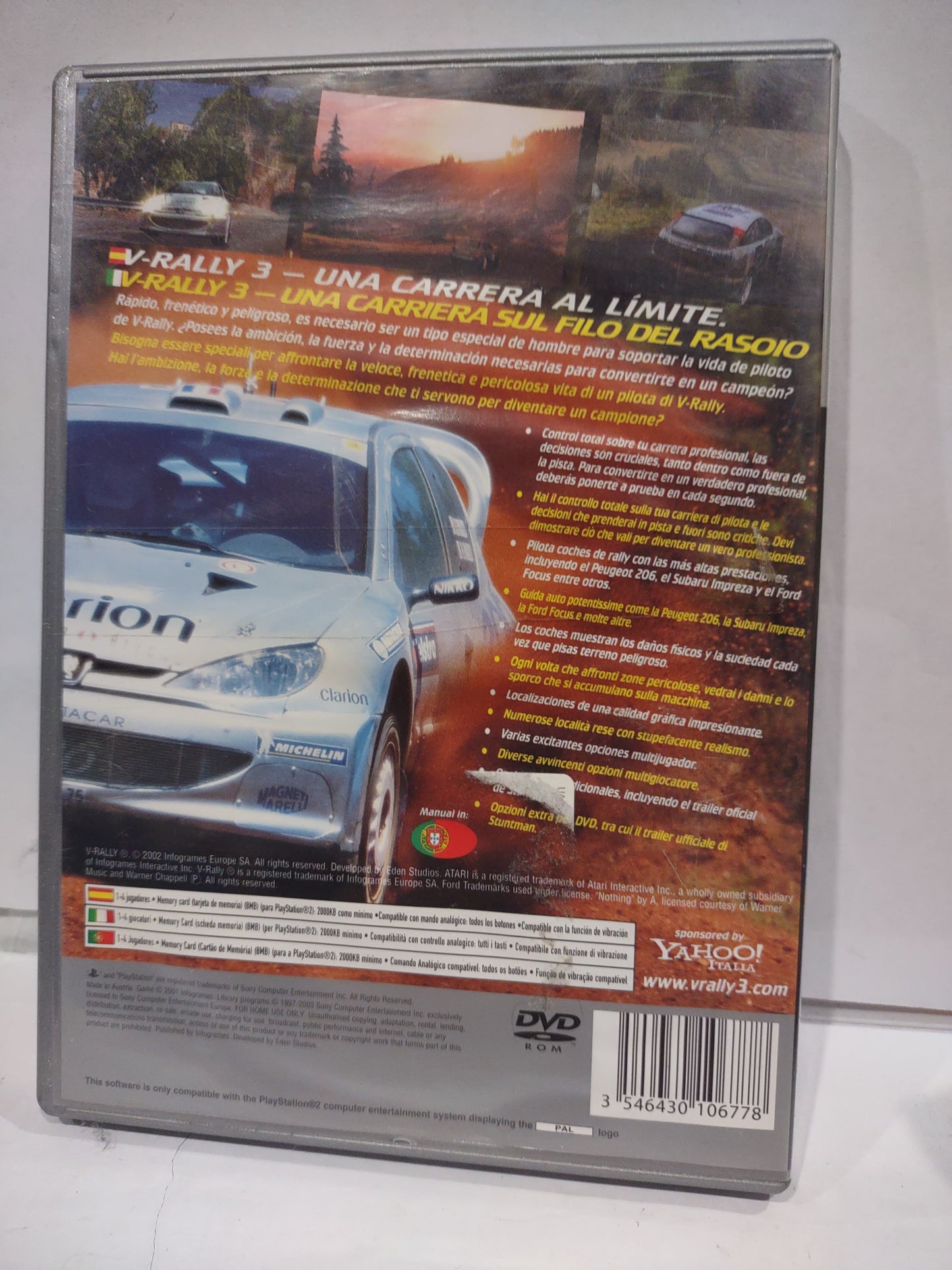 Gioco PlayStation PS2 v rally 3