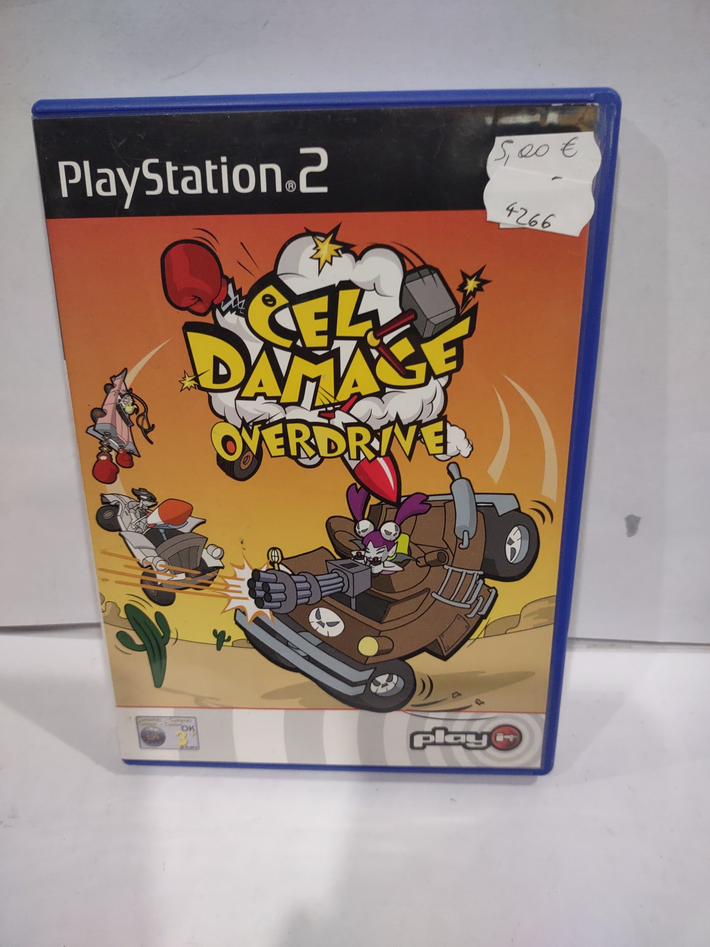 Gioco PlayStation PS2 cel damage overdrive