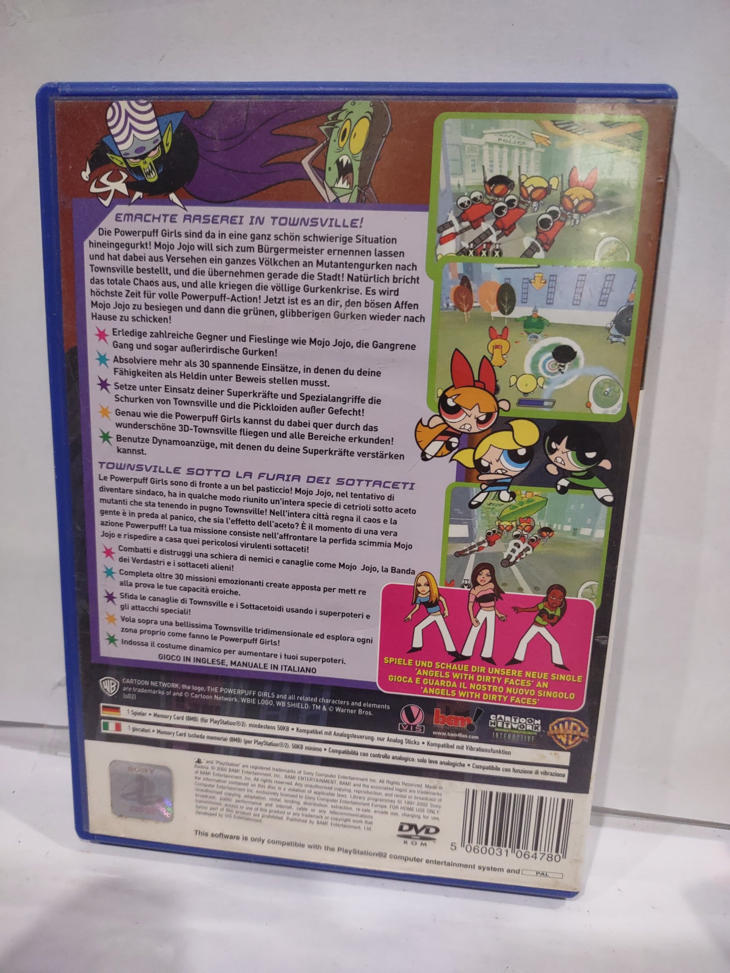 Gioco PlayStation PS2 the powerpuff girls
