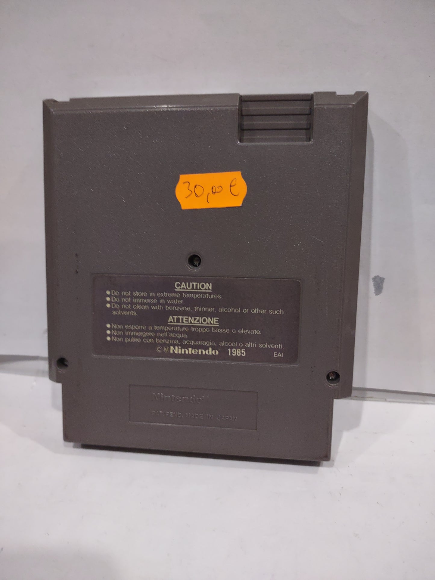 Gioco Nintendo nes teenage mutant Hero turtles 2 arcade game PAL ITA