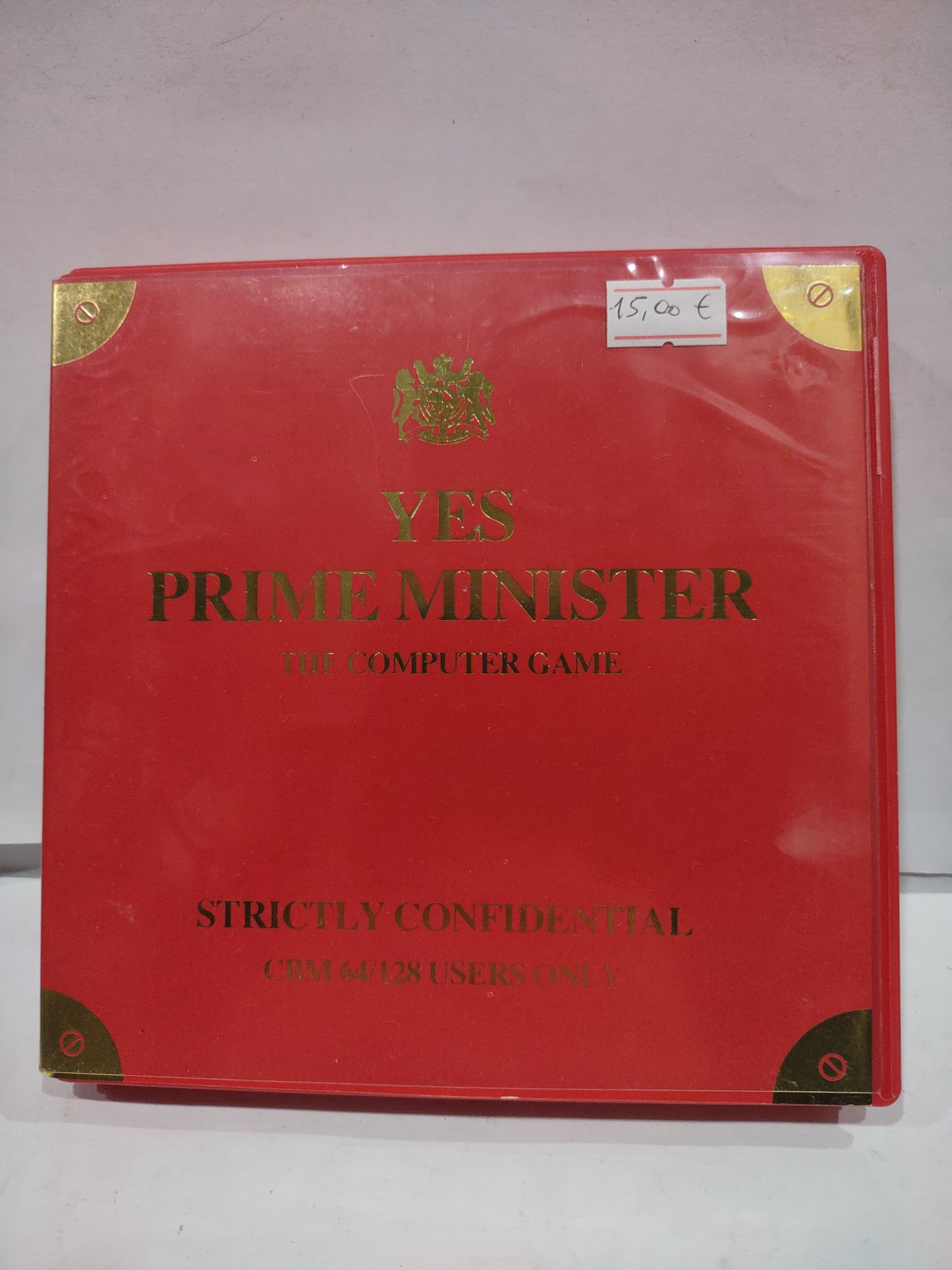 Gioco commodore 64 / 128 yes prime minister the computer game