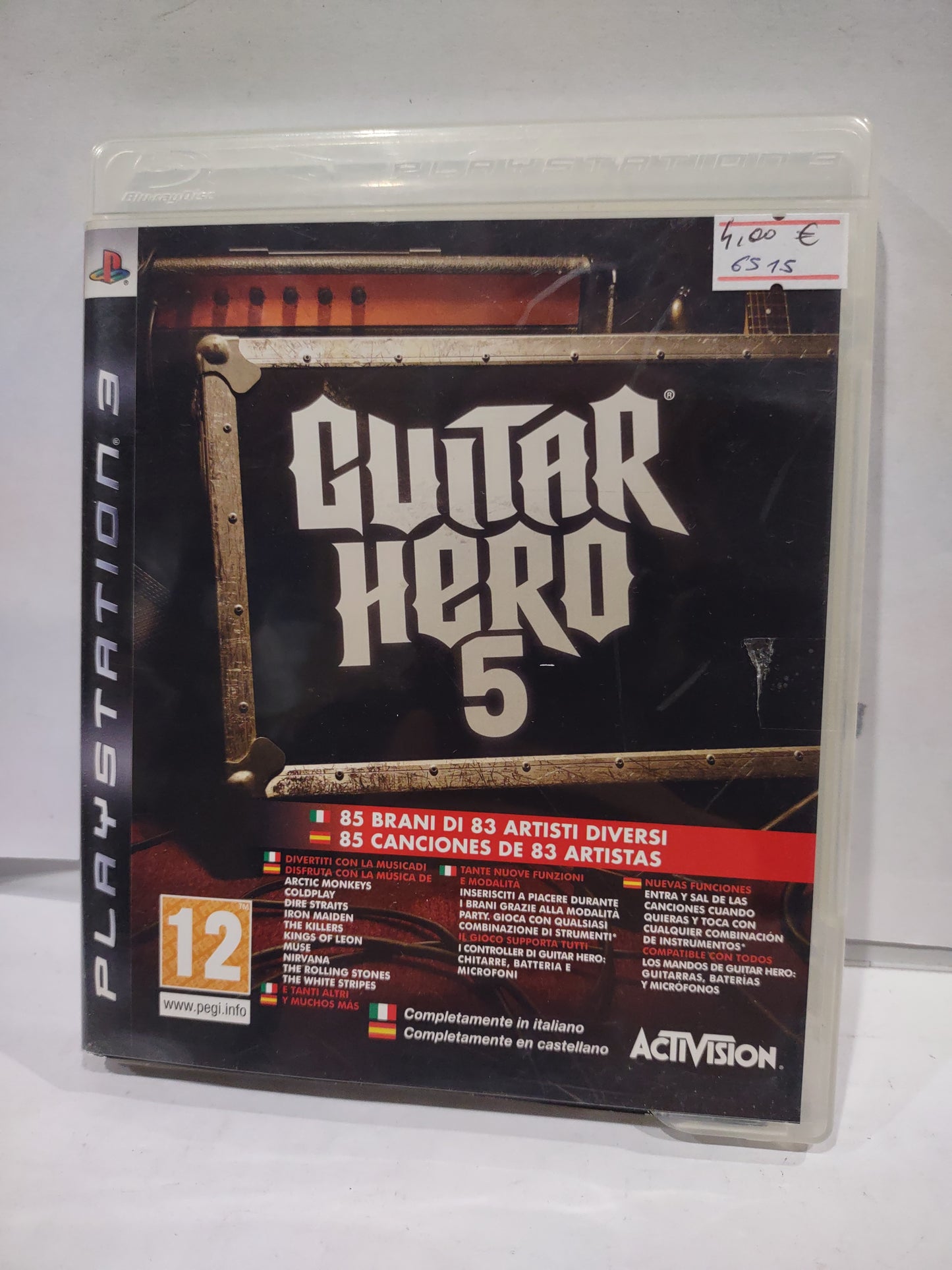 Gioco PlayStation ps3 Guitar Hero 5