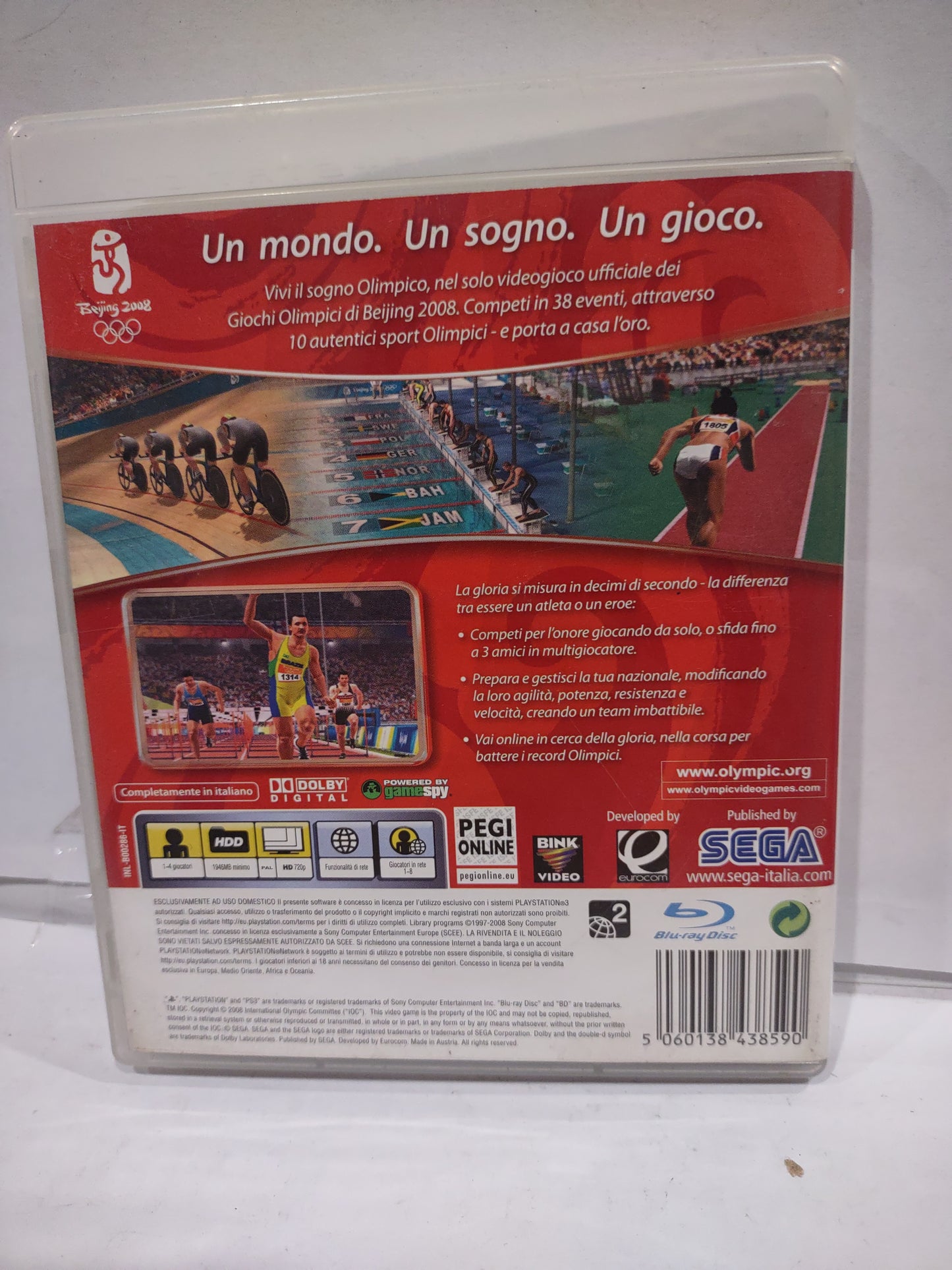 Gioco PlayStation ps3 olimpiadi beijing 2008
