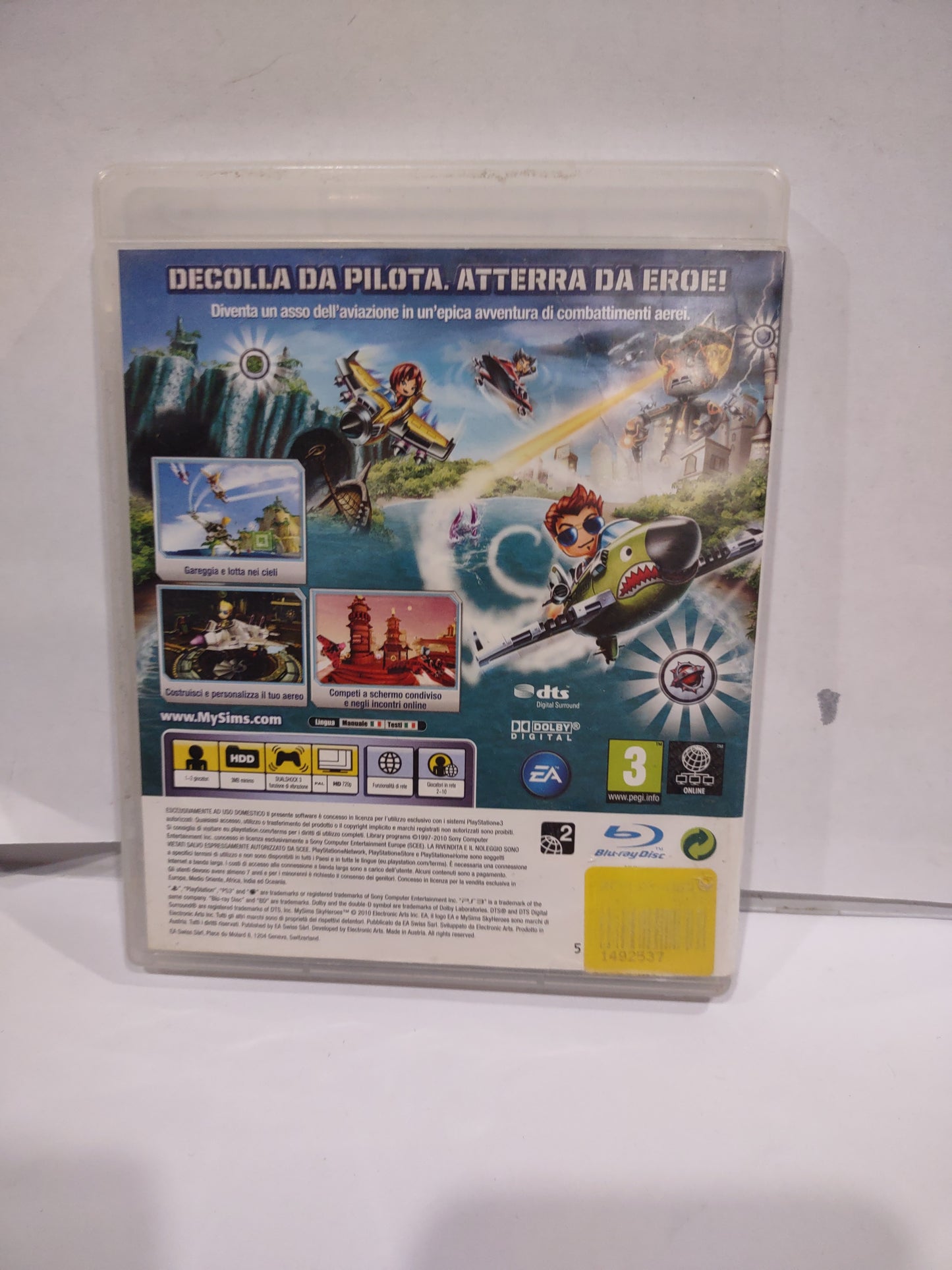 Gioco PlayStation ps3 my Sims Sky Heroes