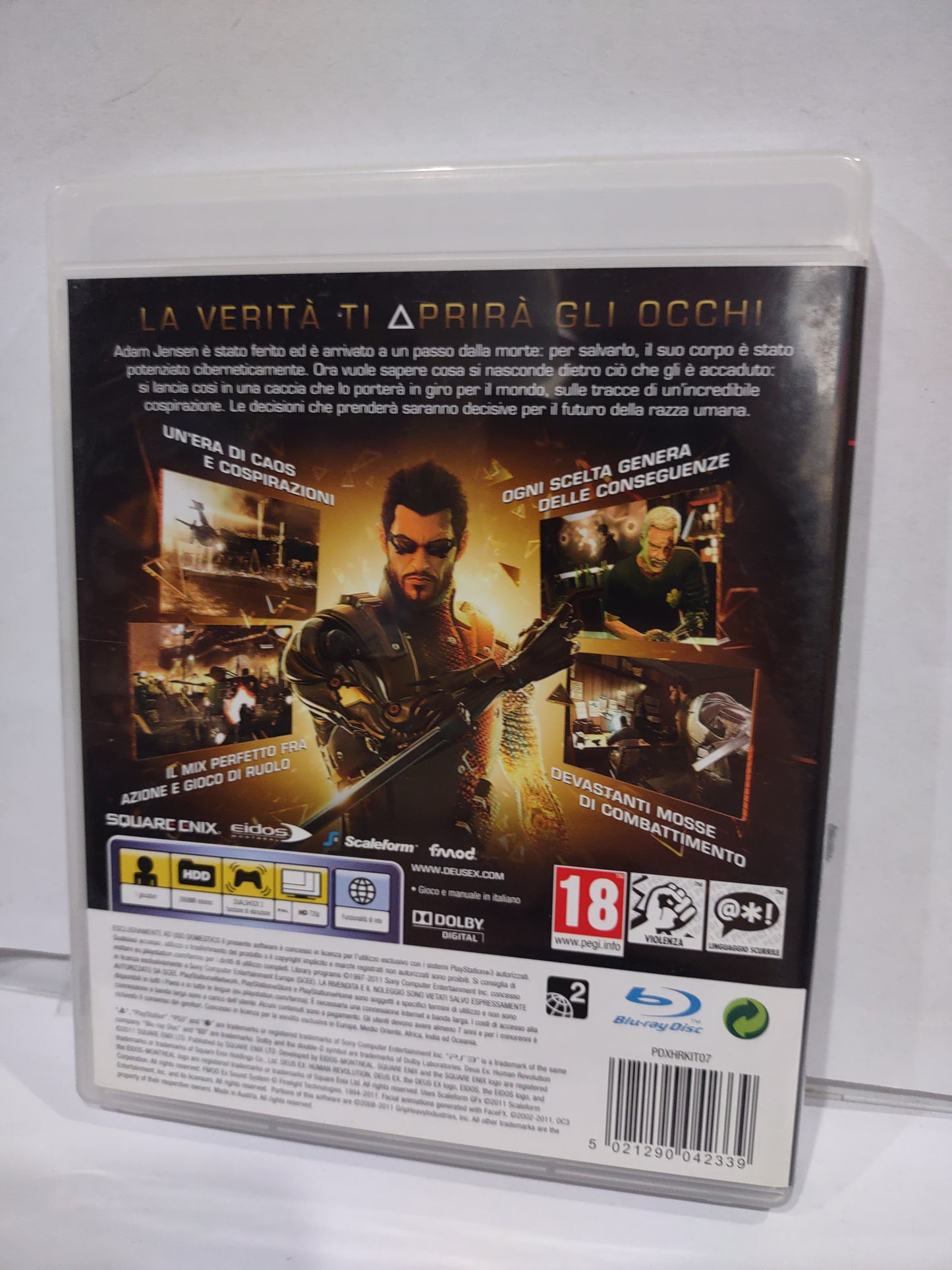 Gioco PlayStation PS3 deus ex human Revolution