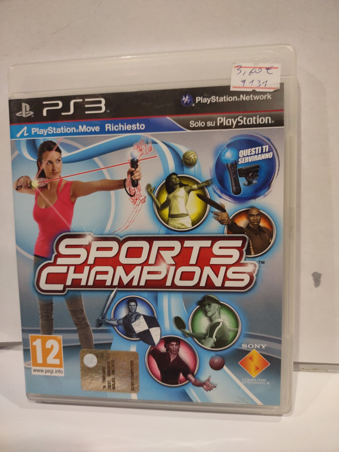 Gioco PlayStation PS3 sports Champions PlayStation move
