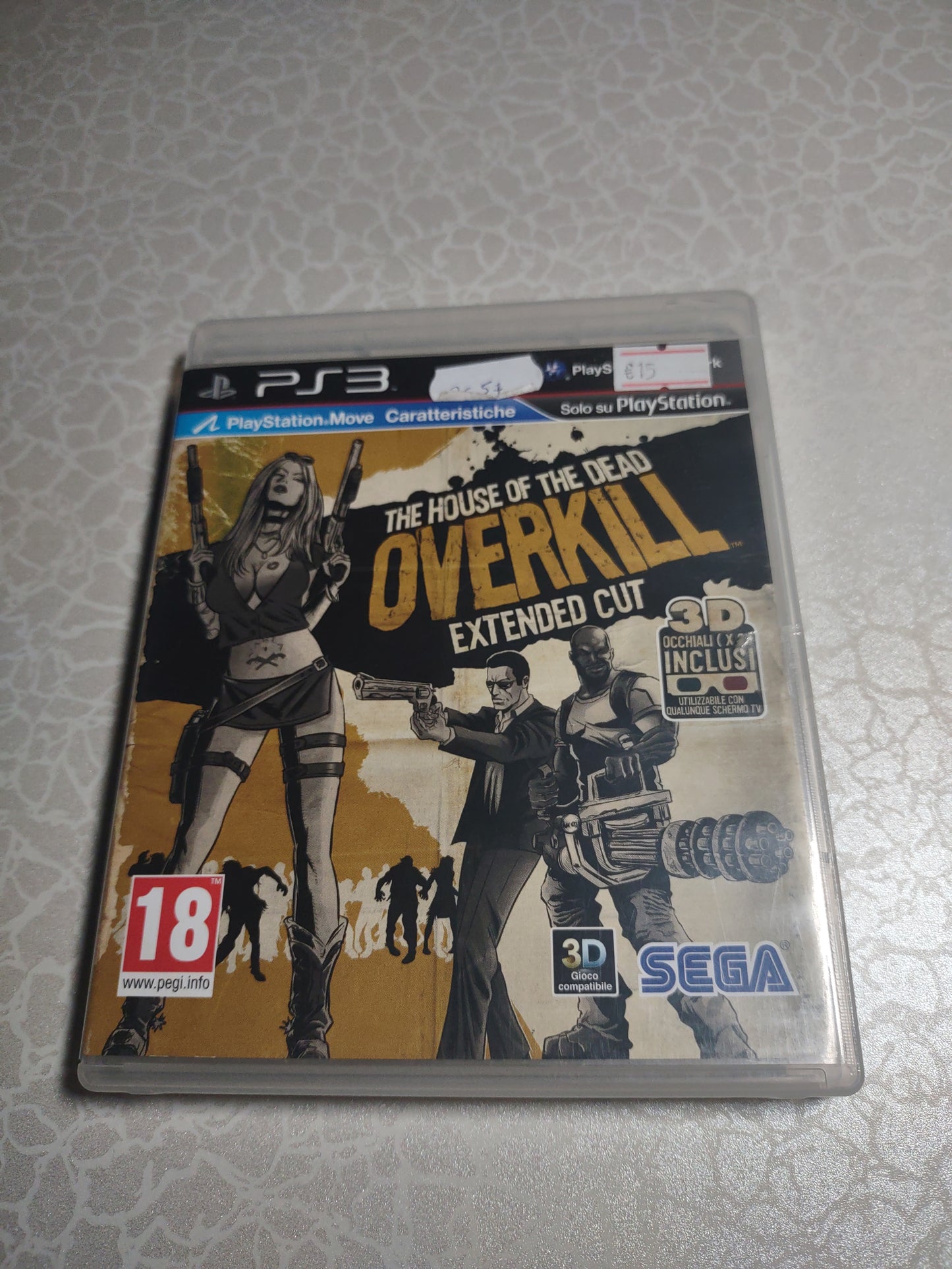 Gioco PlayStation ps3 the house of the dead overkill