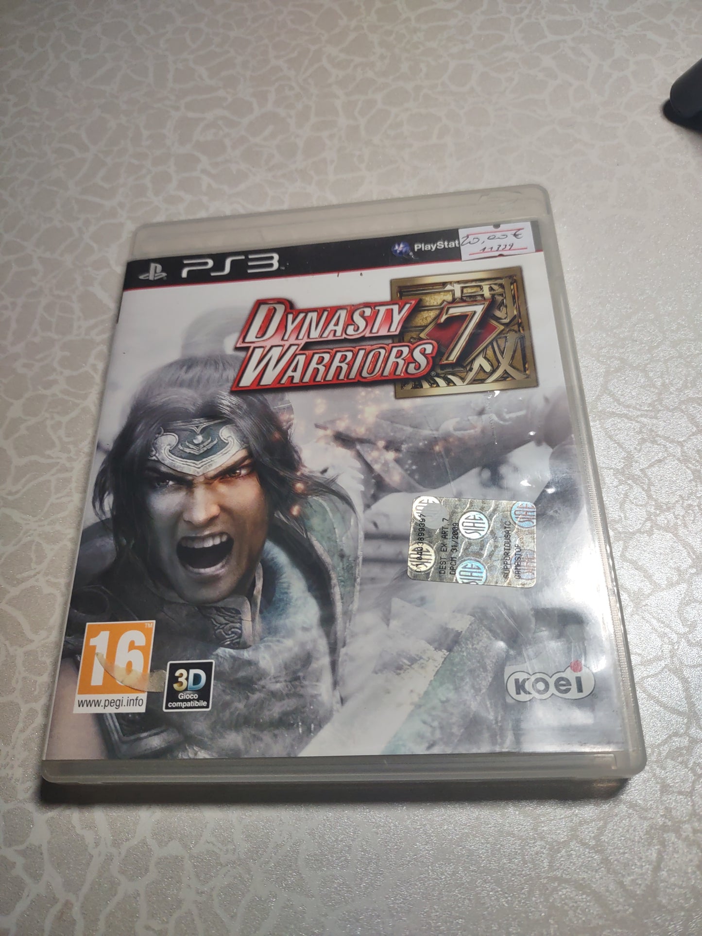 Gioco PlayStation ps3 dynasty Warriors 7