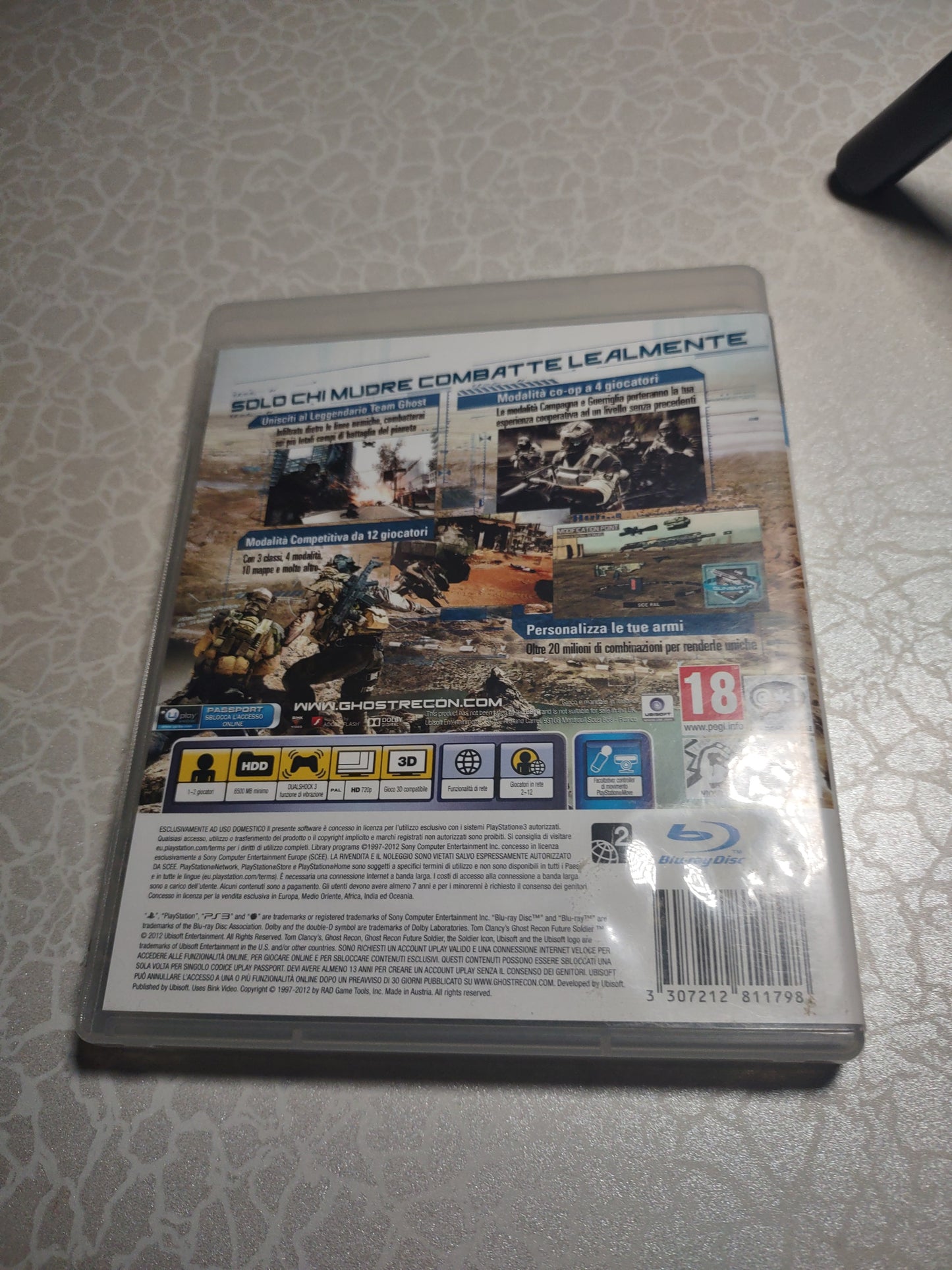 Gioco PlayStation ps3 Ghost recon future soldier