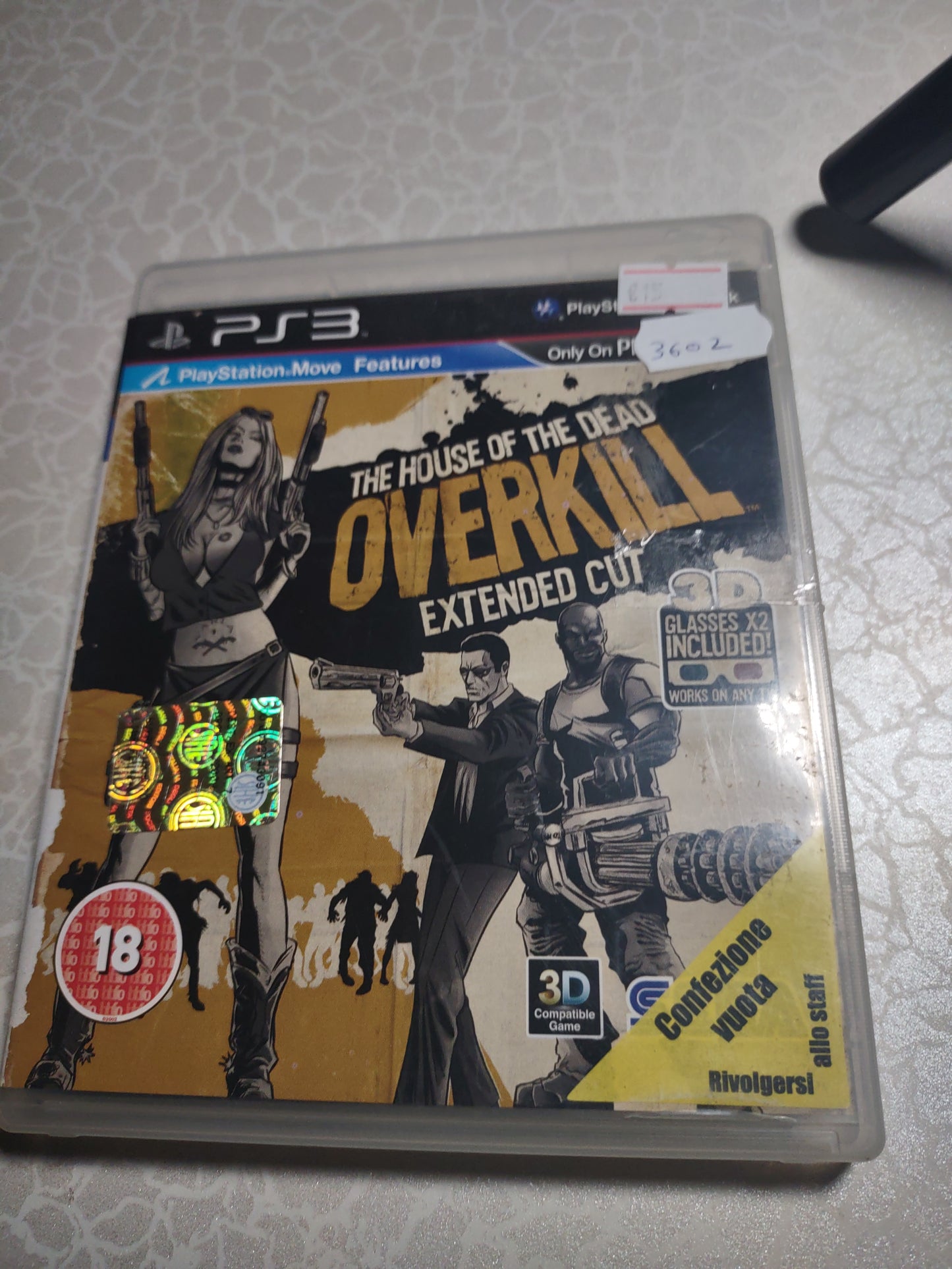 Gioco PlayStation ps3 the house of dead overkill