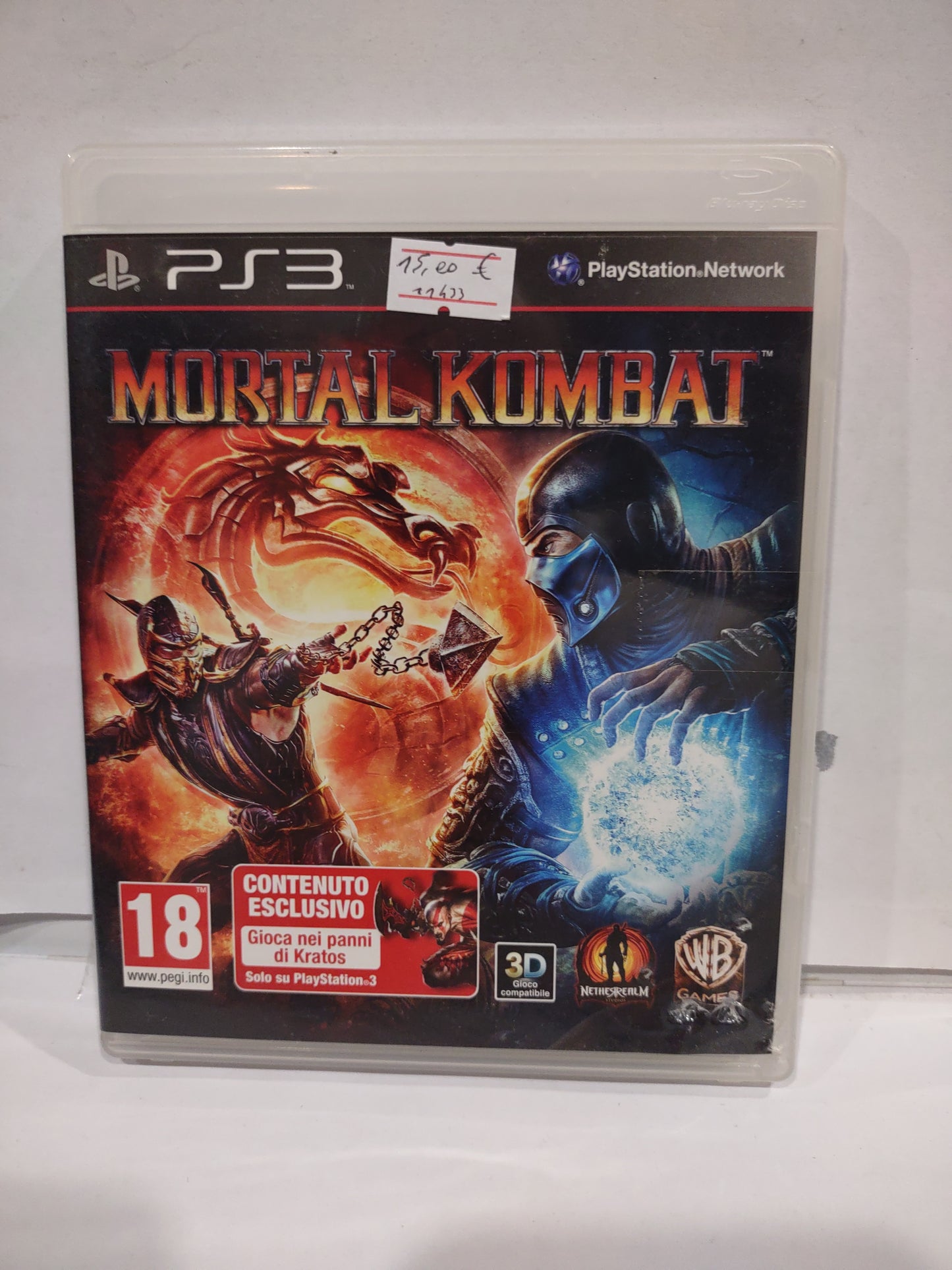 Gioco PlayStation PS3 mortal Kombat