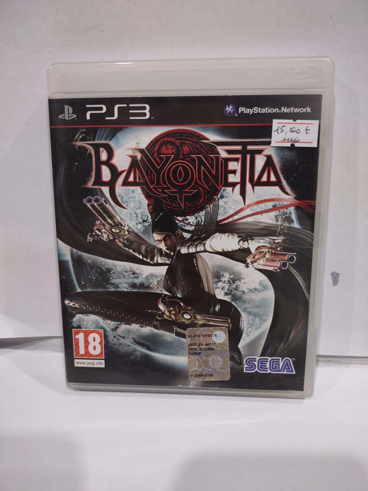 Gioco PlayStation PS3 bayonetta 1