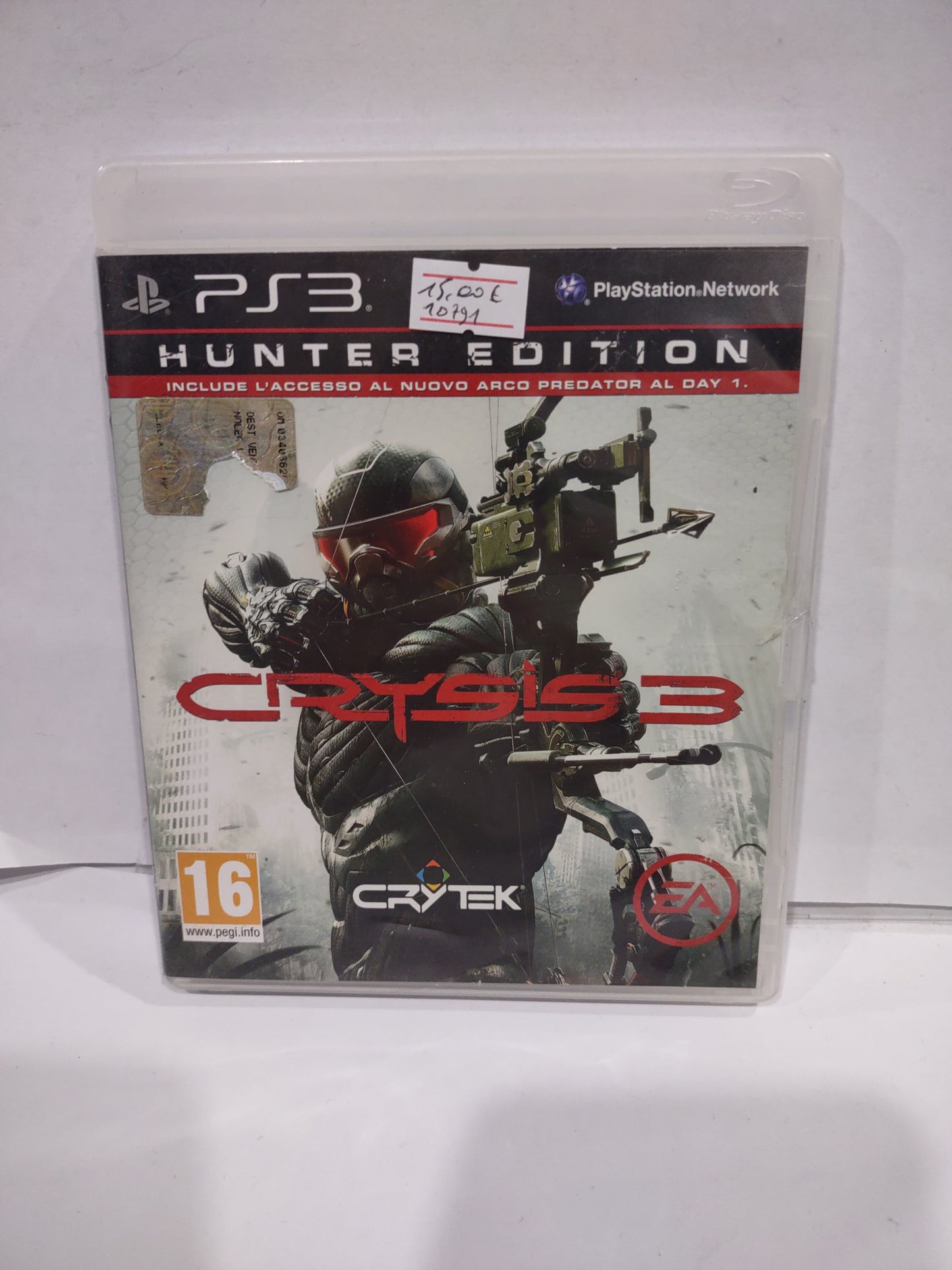 Gioco PlayStation PS3 crysis 3 Hunter edition