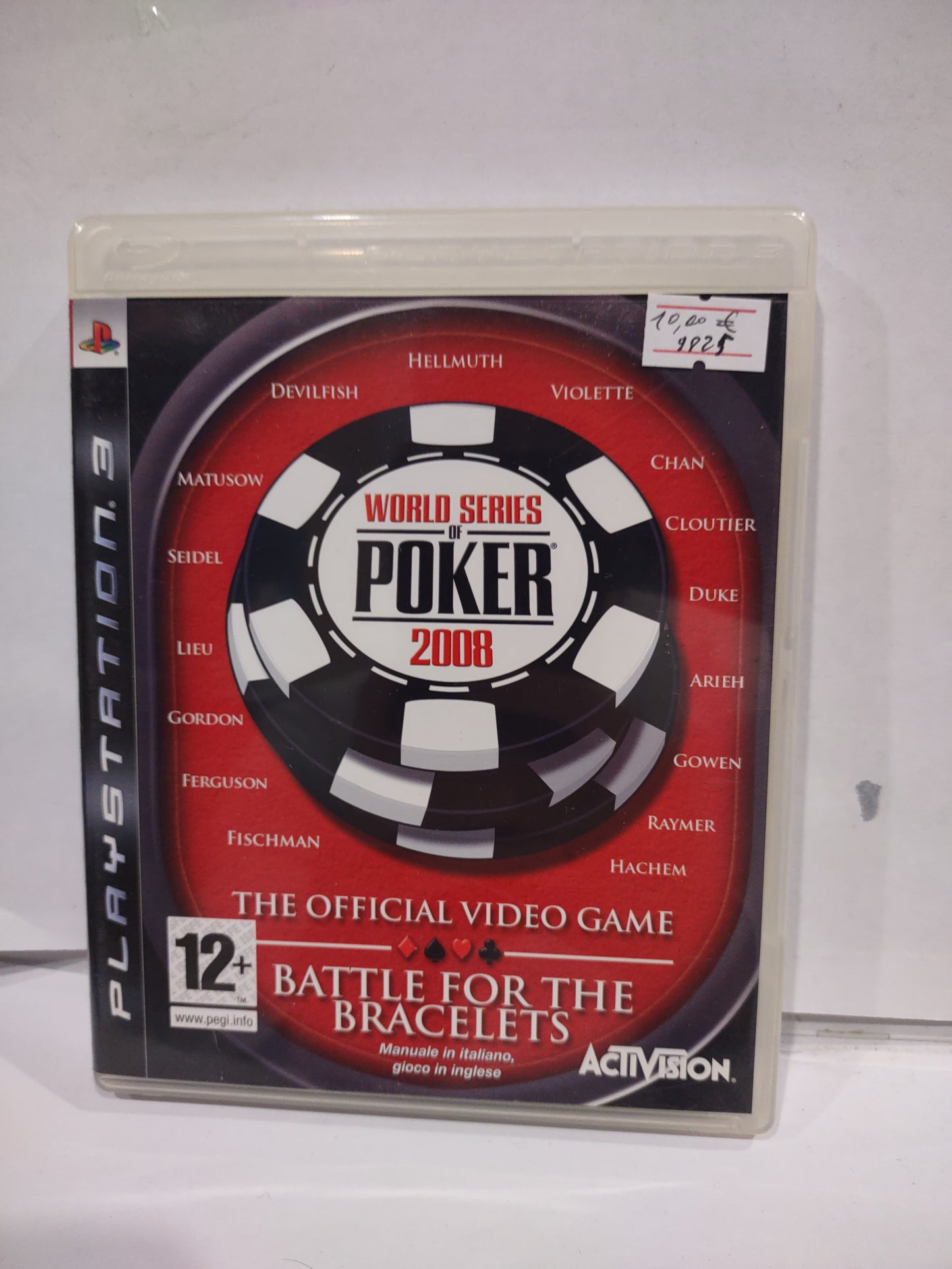 Gioco PlayStation ps3 world series of poker 2008