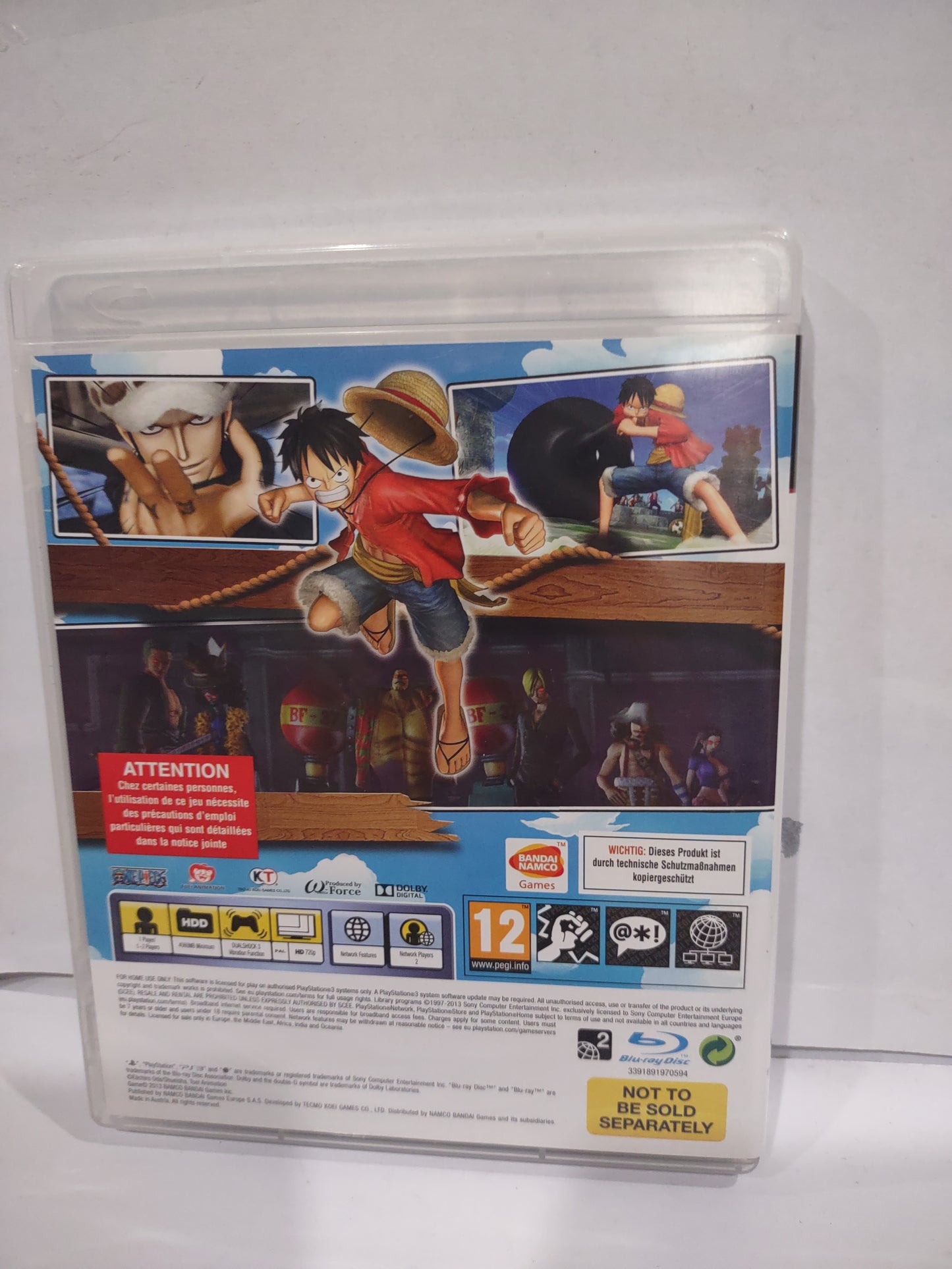 Gioco PlayStation PS3 One piece pirate Warriors 2