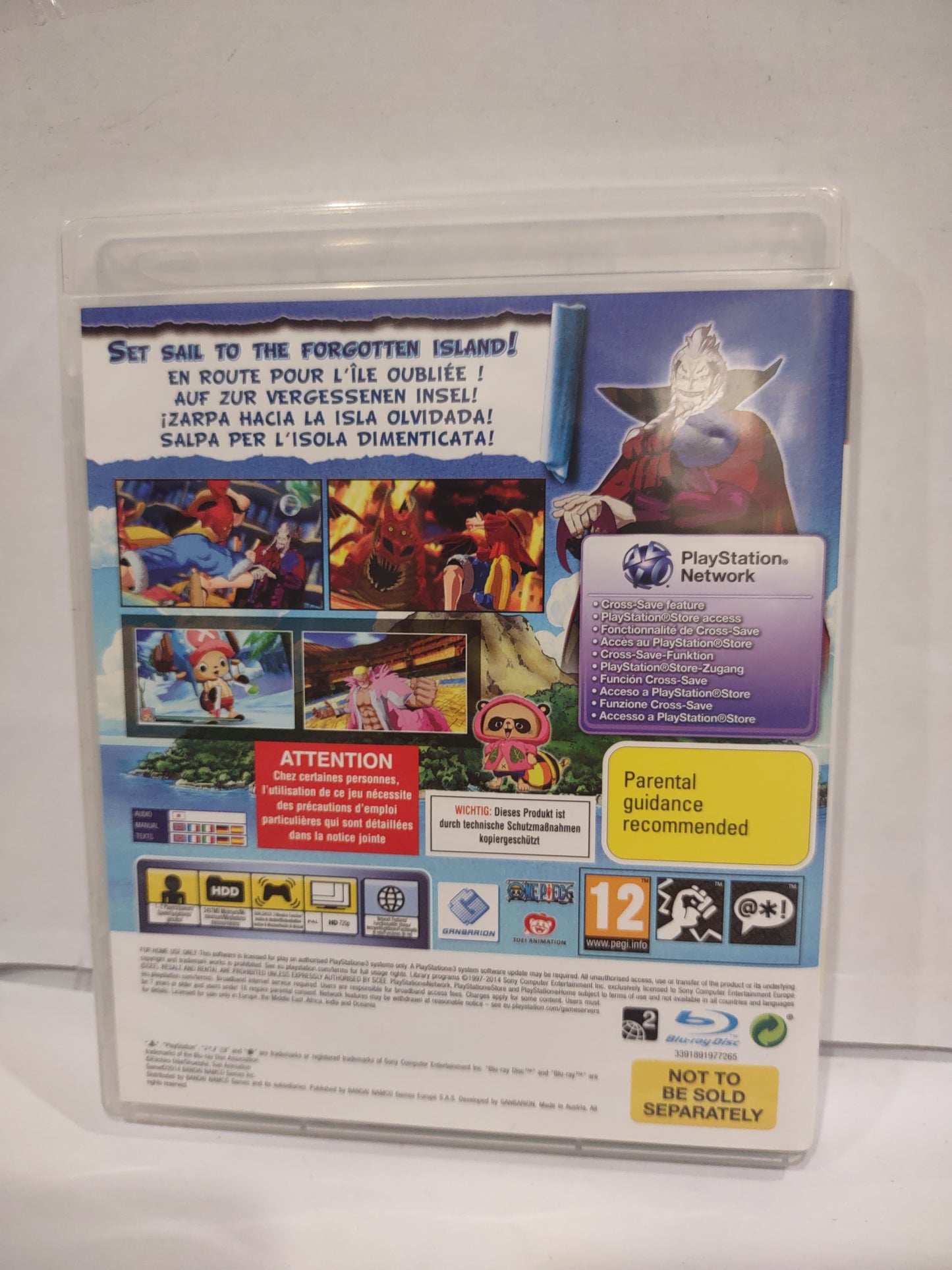 Gioco PlayStation ps3 One piece Unlimited world