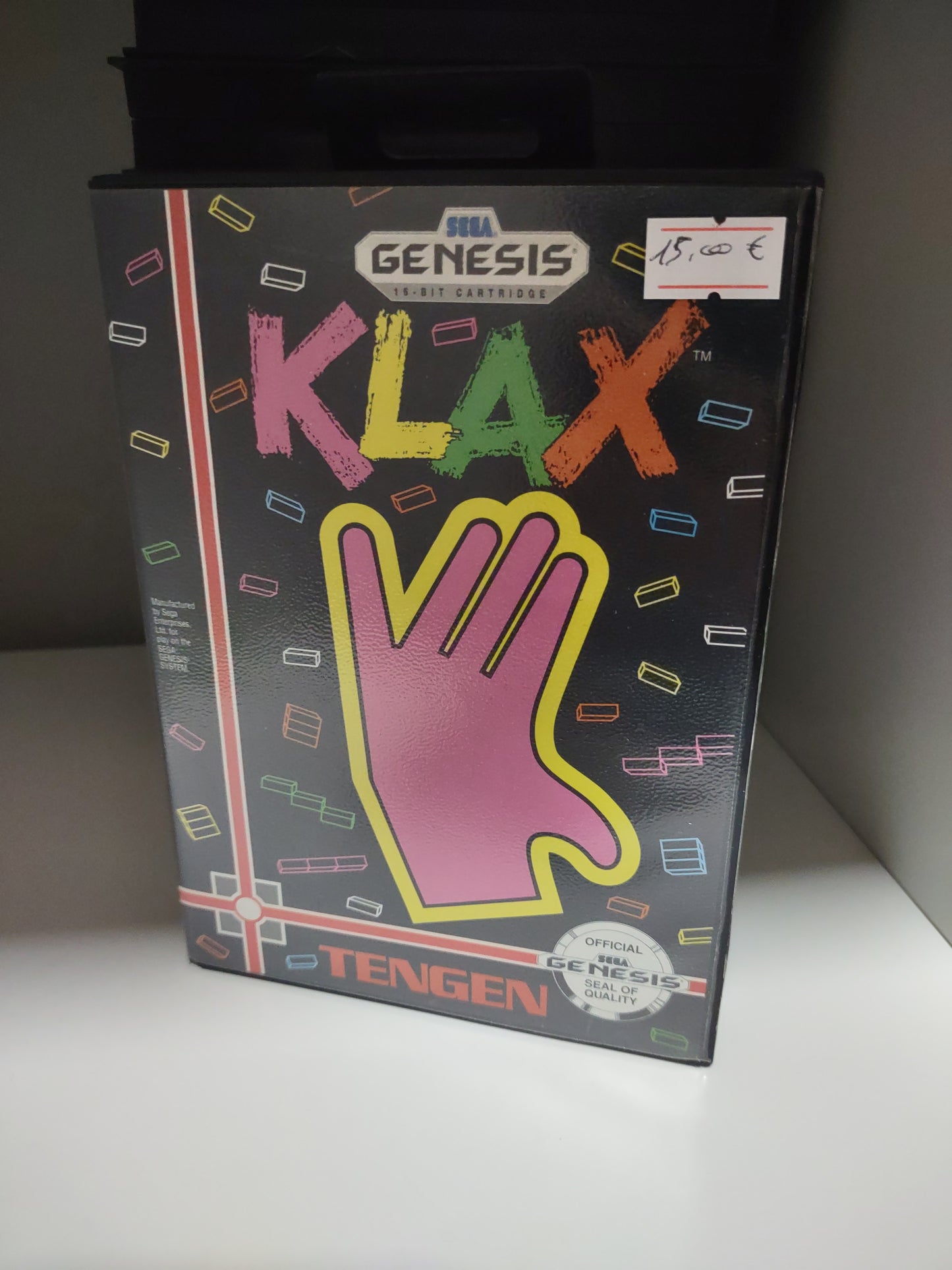 Gioco sega mega drive klax (Genesis)