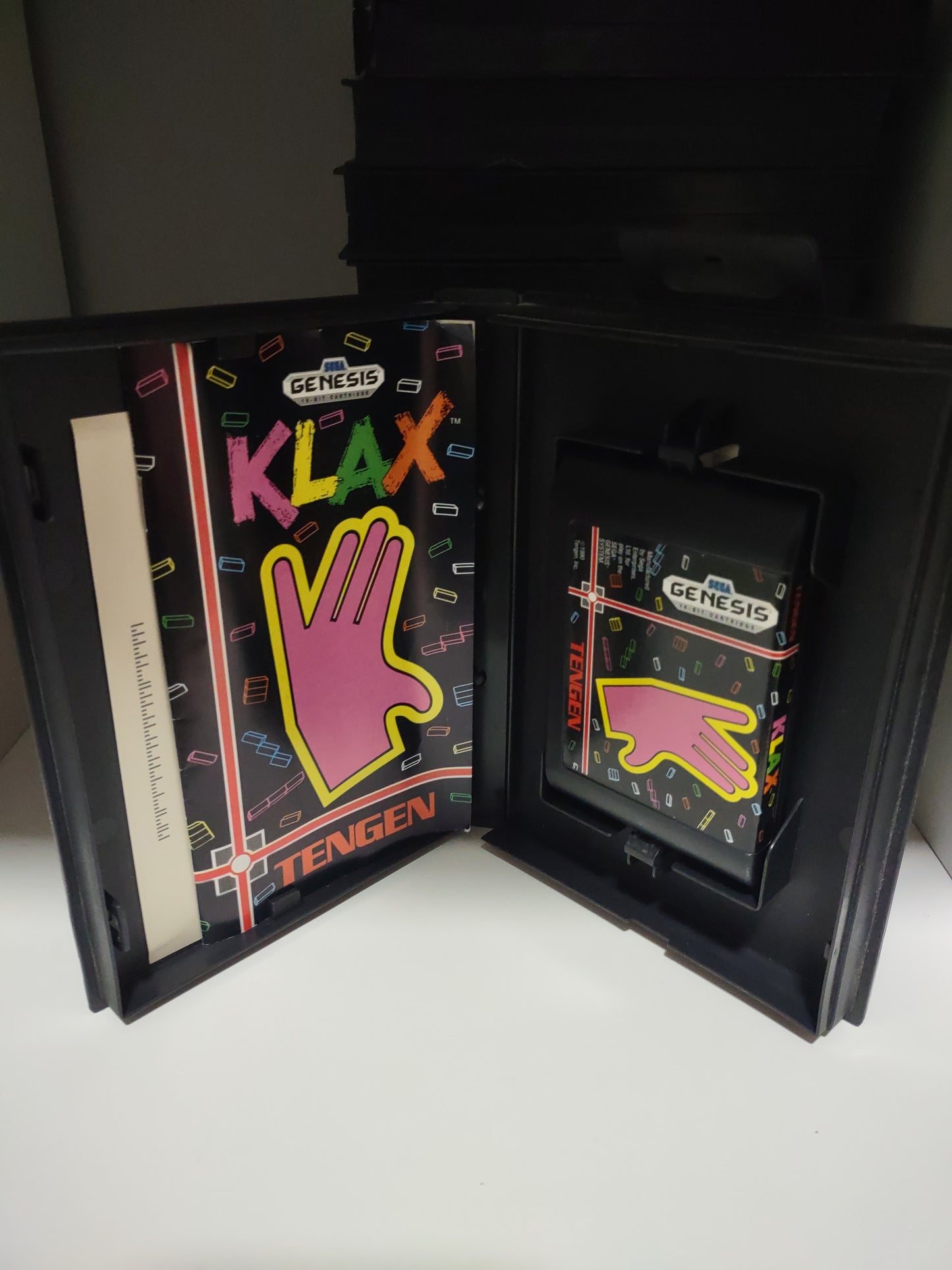 Gioco sega mega drive klax (Genesis)