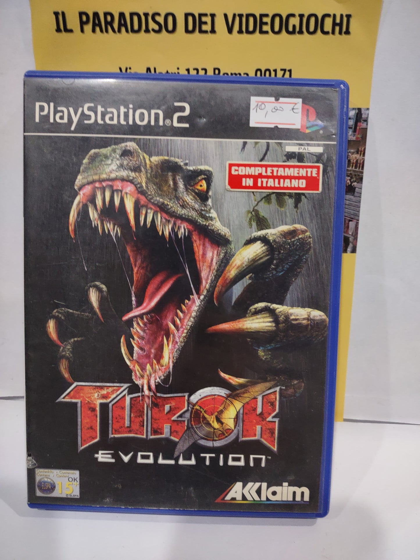 Gioco PlayStation PS2 turok ita
