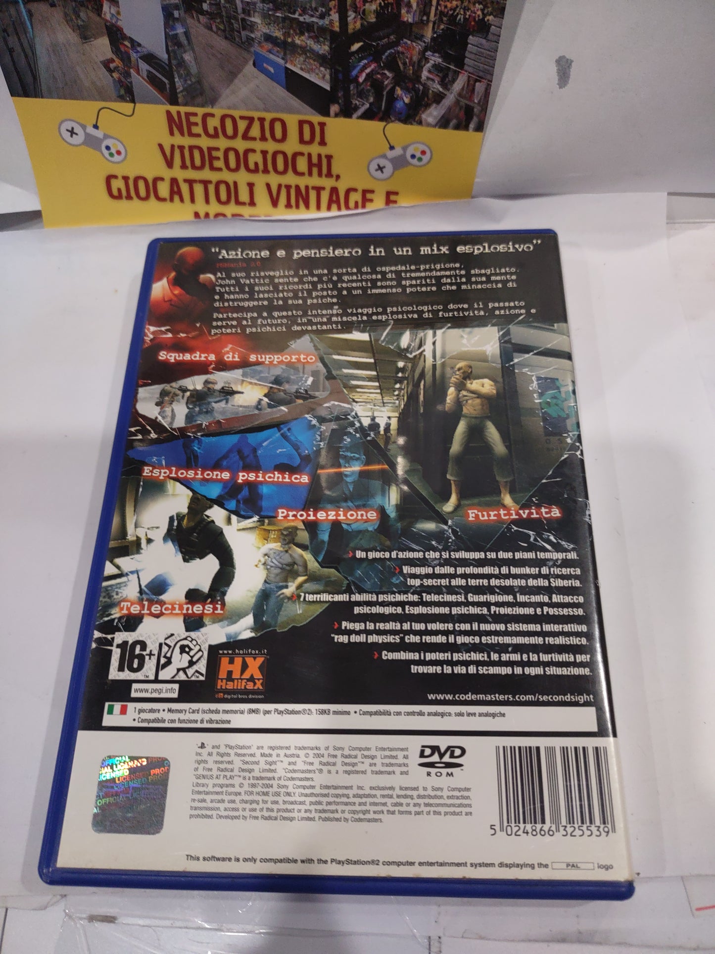 Gioco PlayStation PS2 second sight