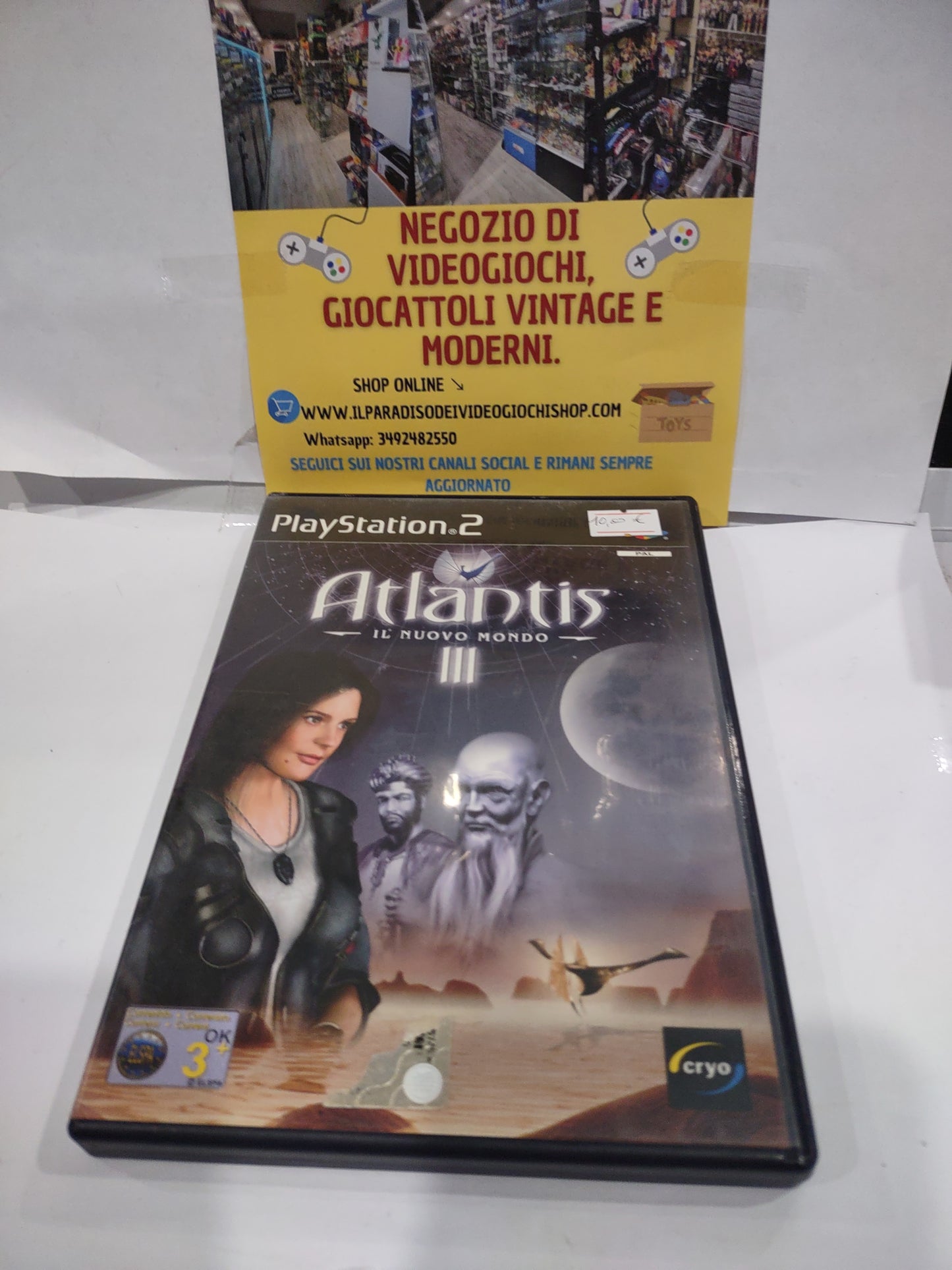 Gioco PlayStation PS2 Atlantis 3 il nuovo Mondo