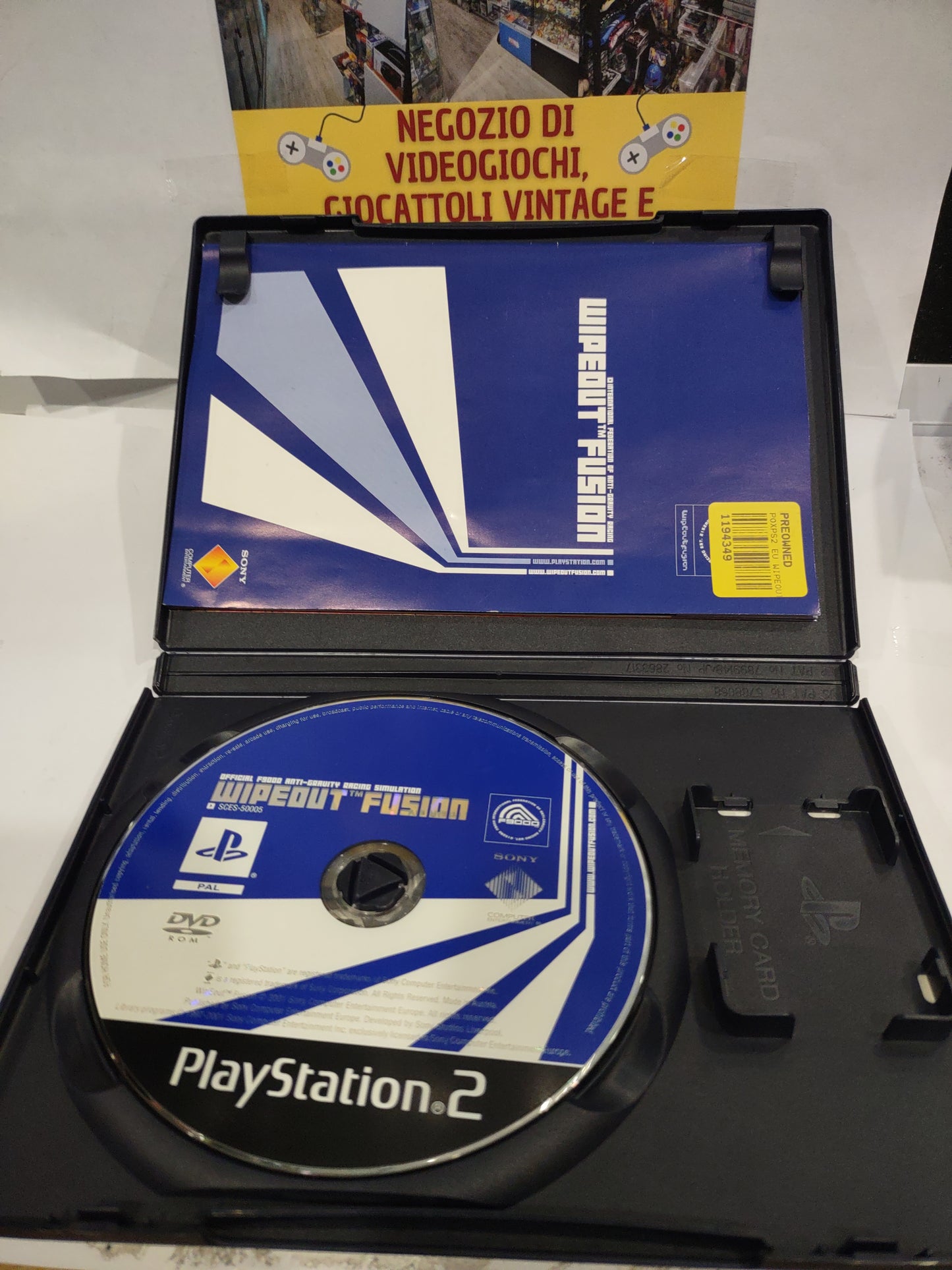 Gioco PlayStation PS2 wipeout fusion