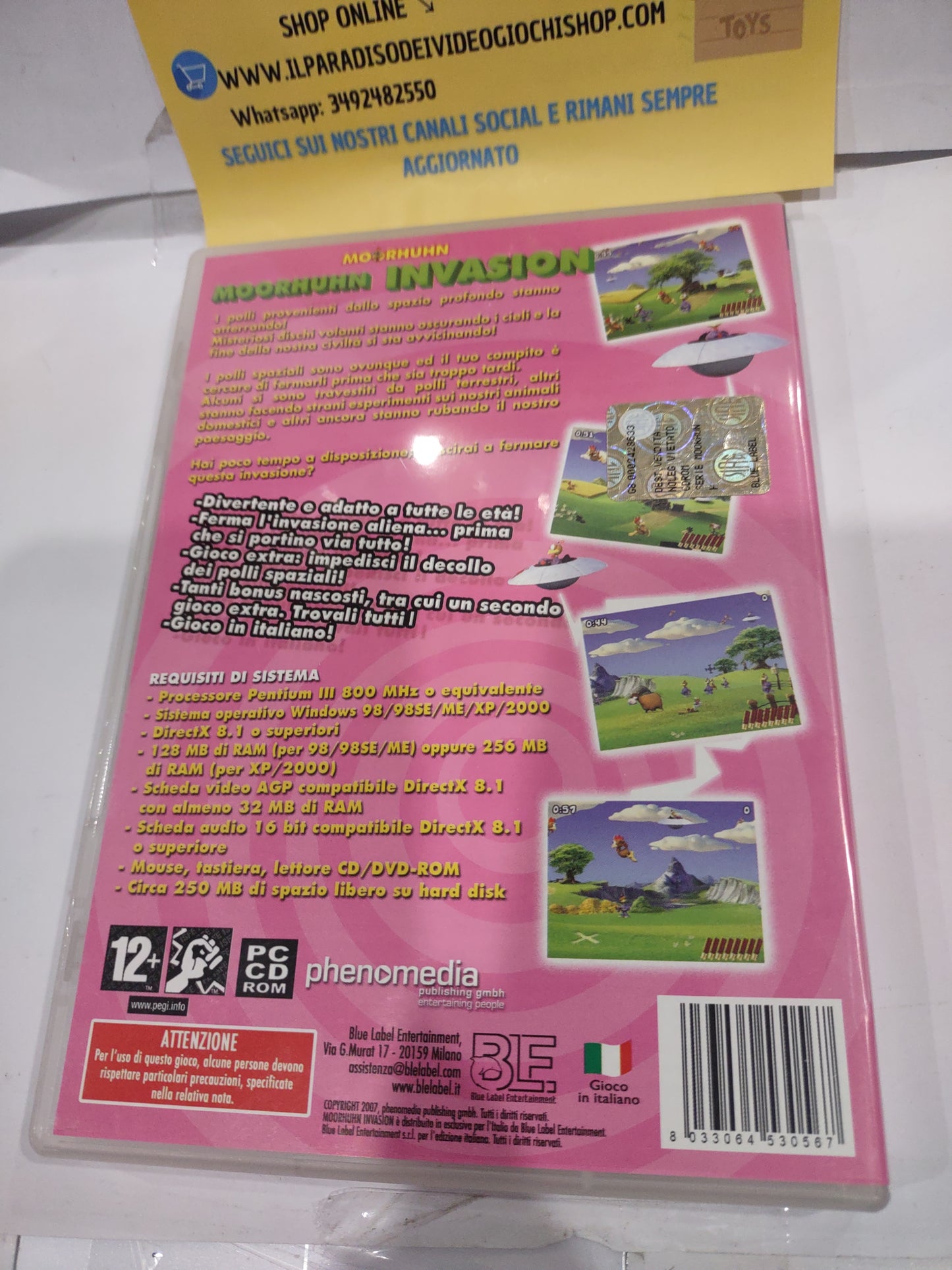 Gioco PC computer moorhuhn invasion