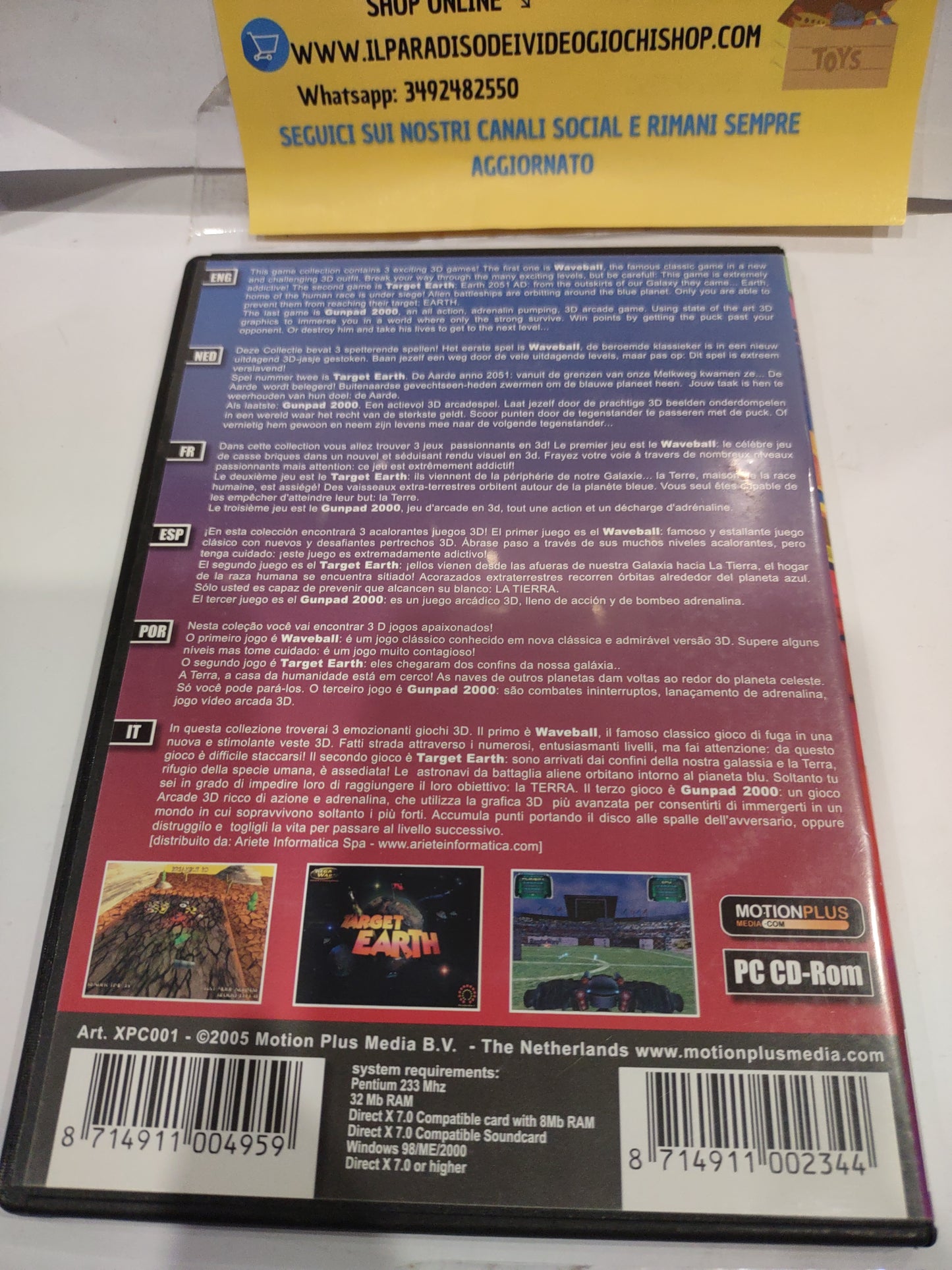 Gioco PC computer 3d game pack