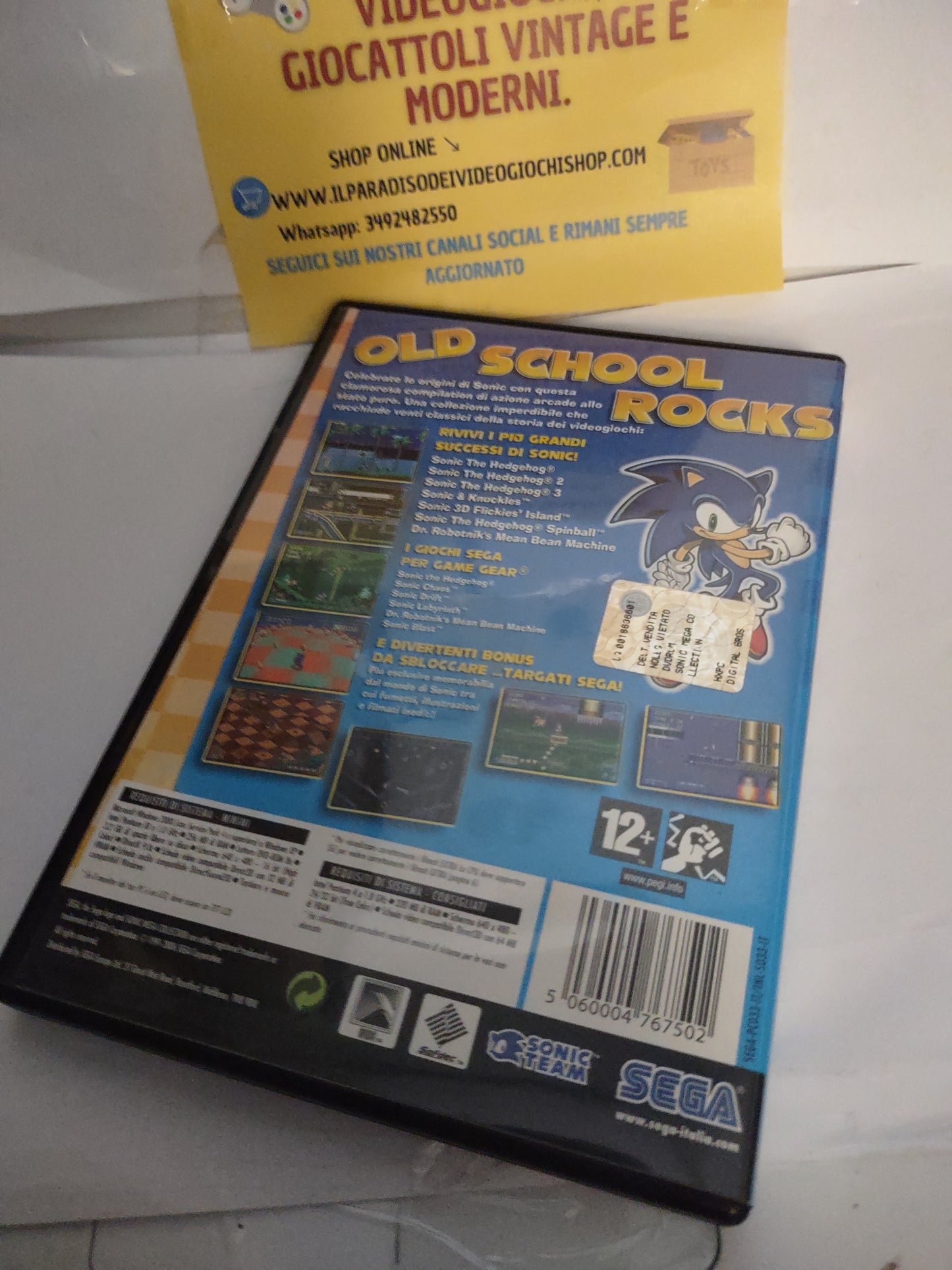 Gioco PC computer Sonic mega collection plus