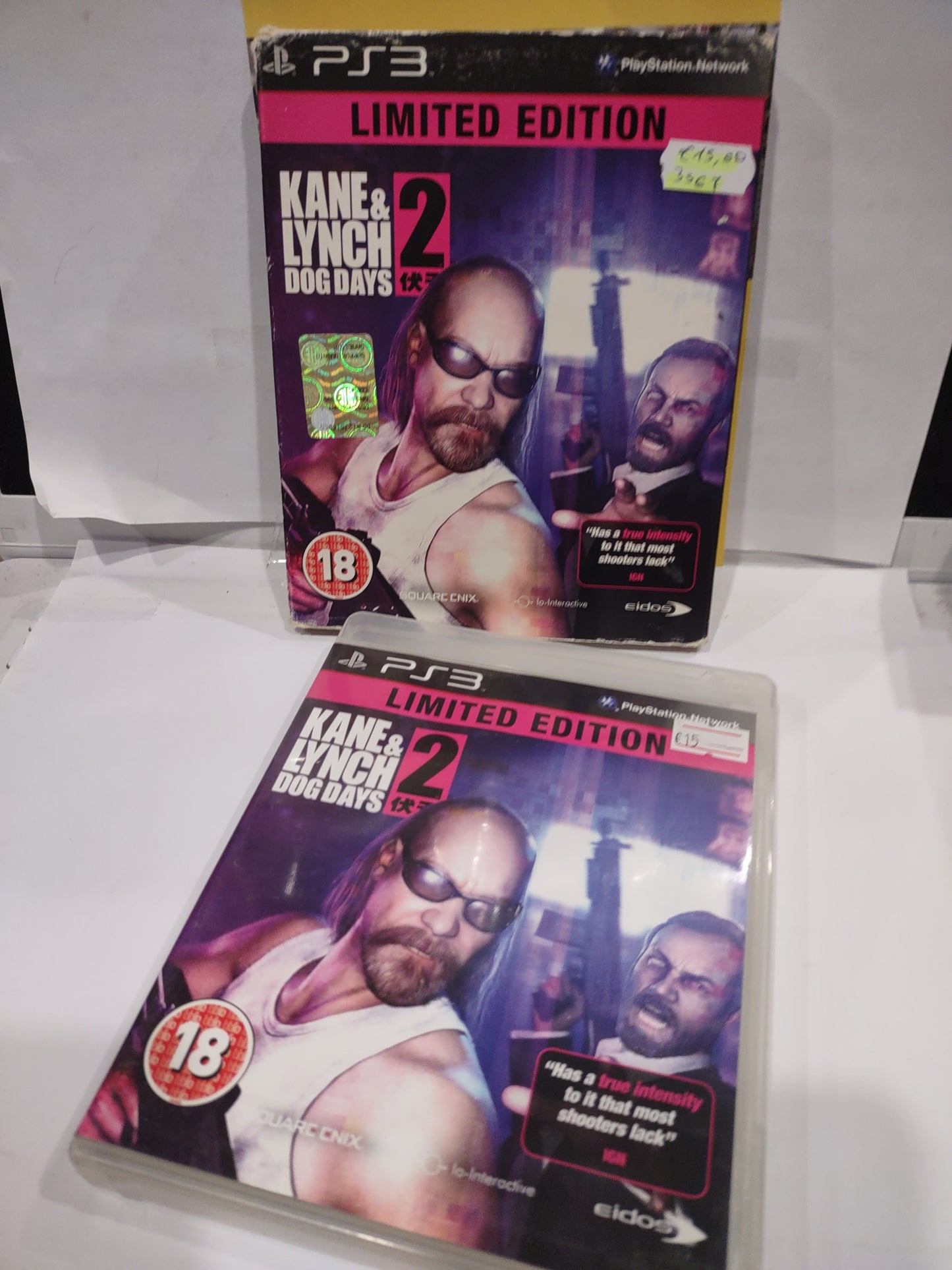 Gioco PlayStation ps3 limited edition Kane Lynch 2 dog days