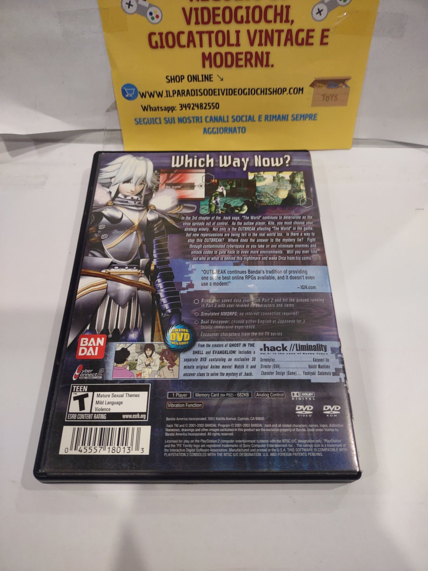 Gioco PlayStation PS2 Hack // Outbreak part 3 NTSC u/c