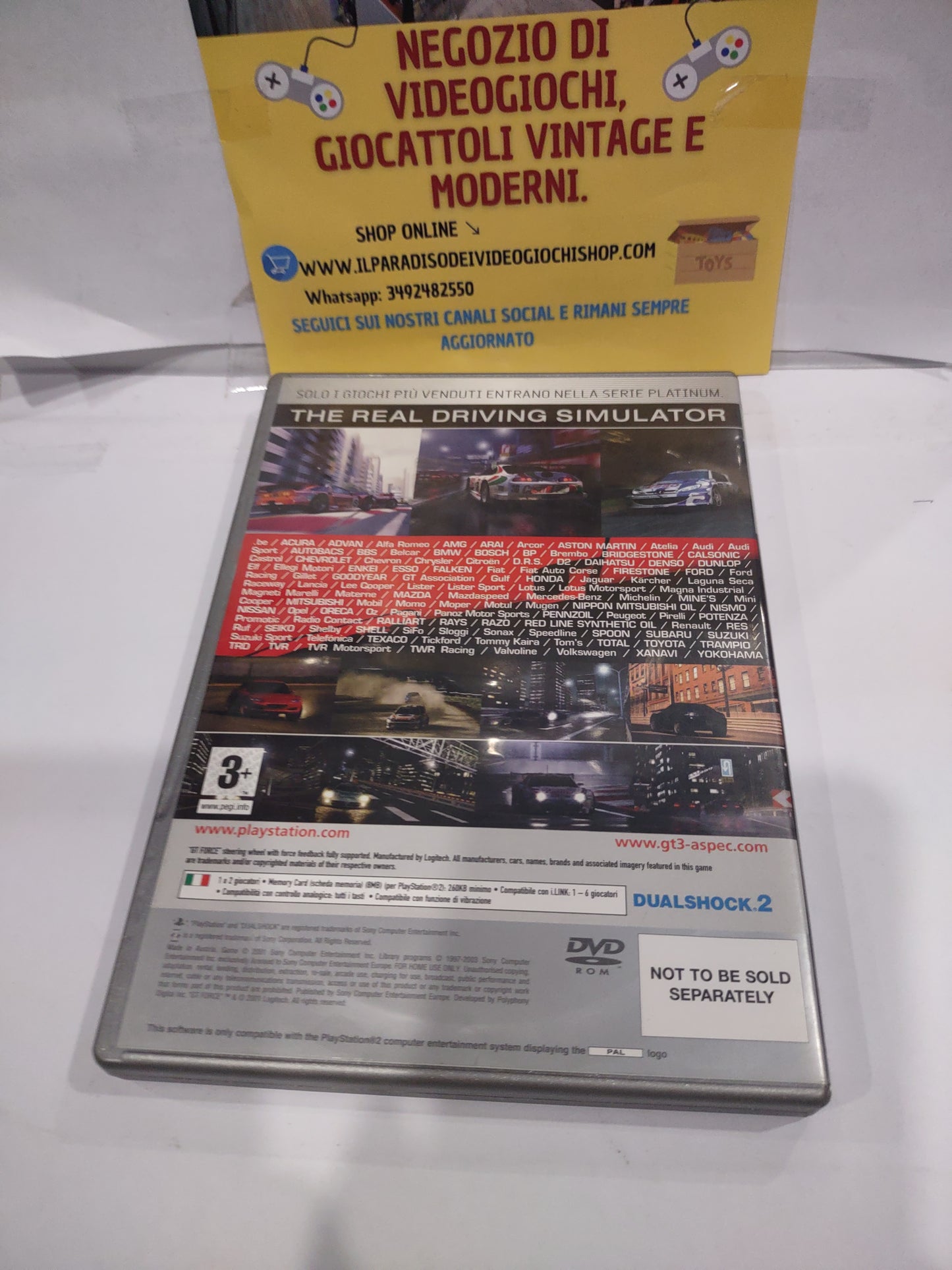 Gioco PlayStation PS2 Gran turismo 3 Platinum