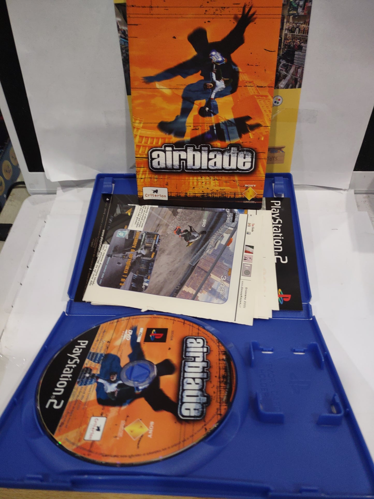Gioco PlayStation PS2 airblade PAL