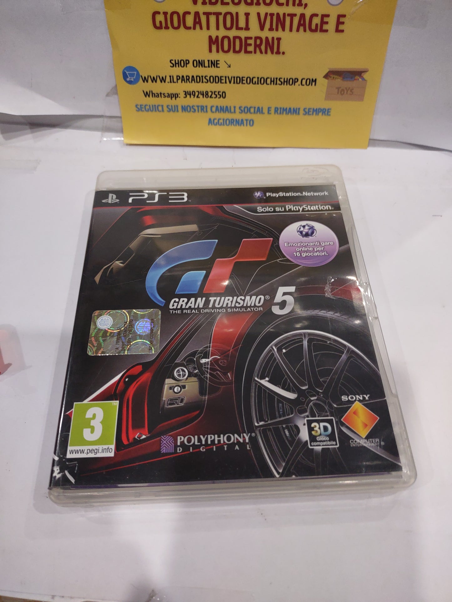 Gioco PlayStation PS3 Gran turismo 5