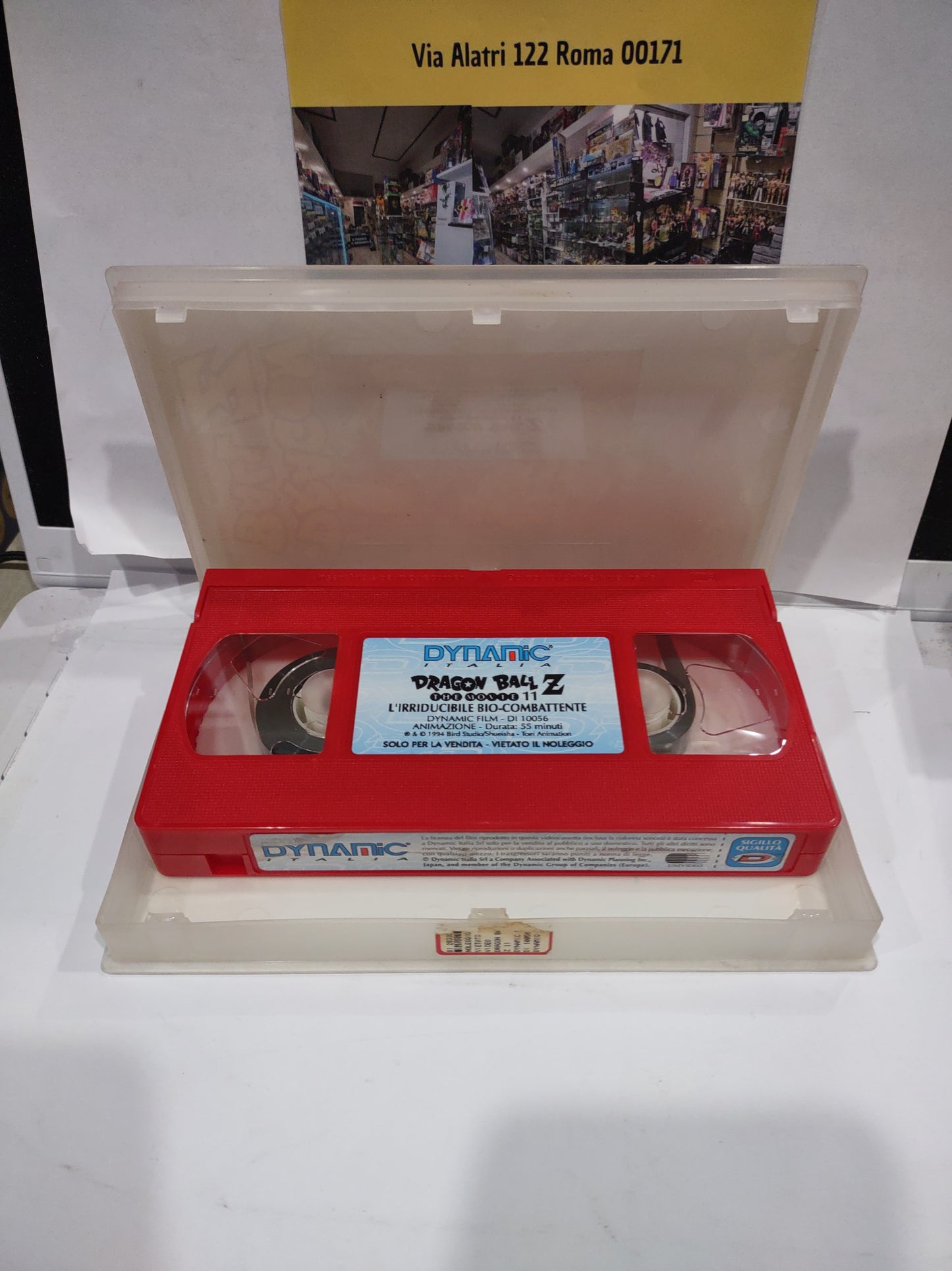 Film cartone animato vhs dragon ball Z the movie l'irriducibile bio combattente