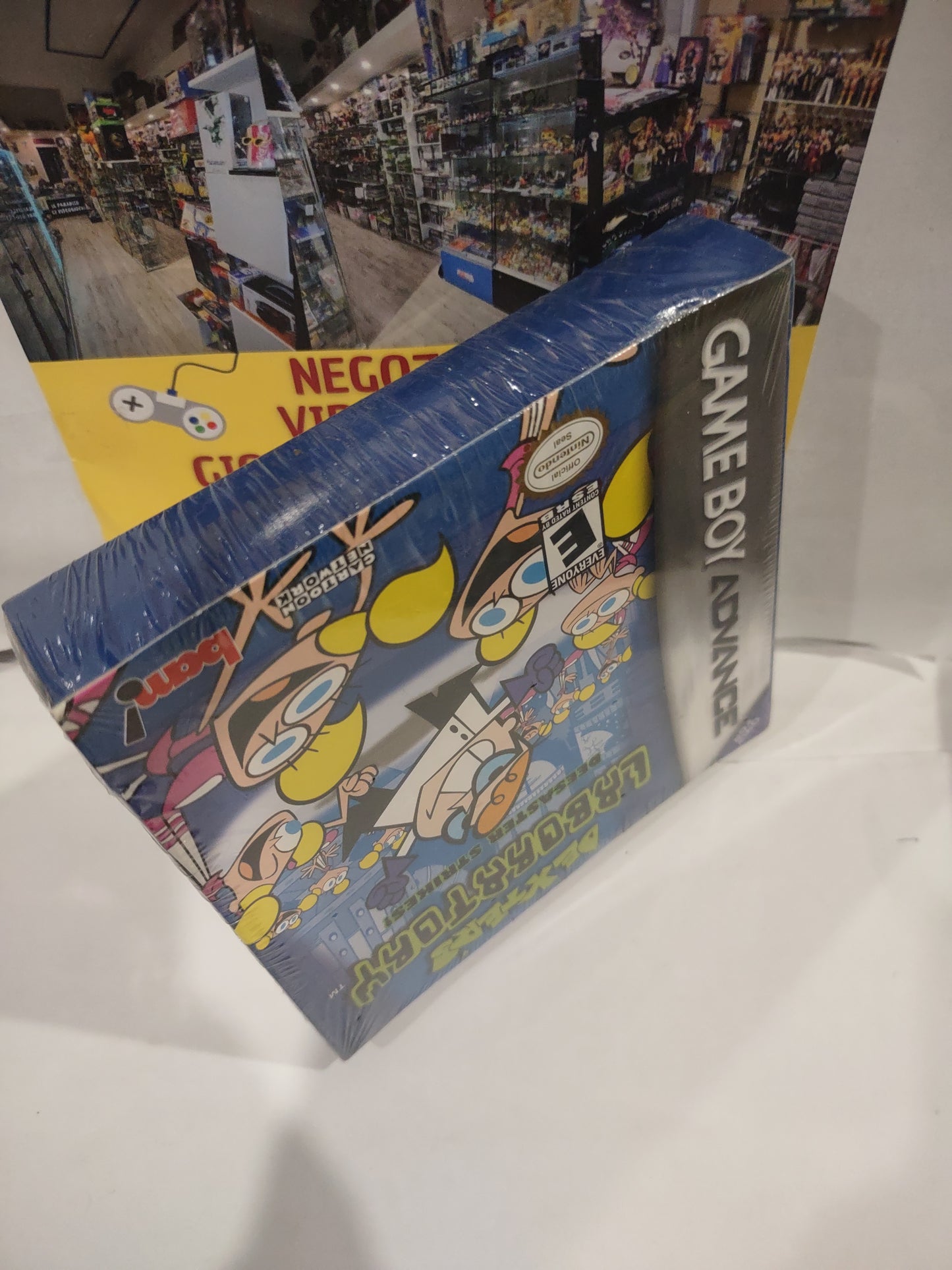 Gioco gba Gameboy Advance dexter's laboratory disaster strikes!