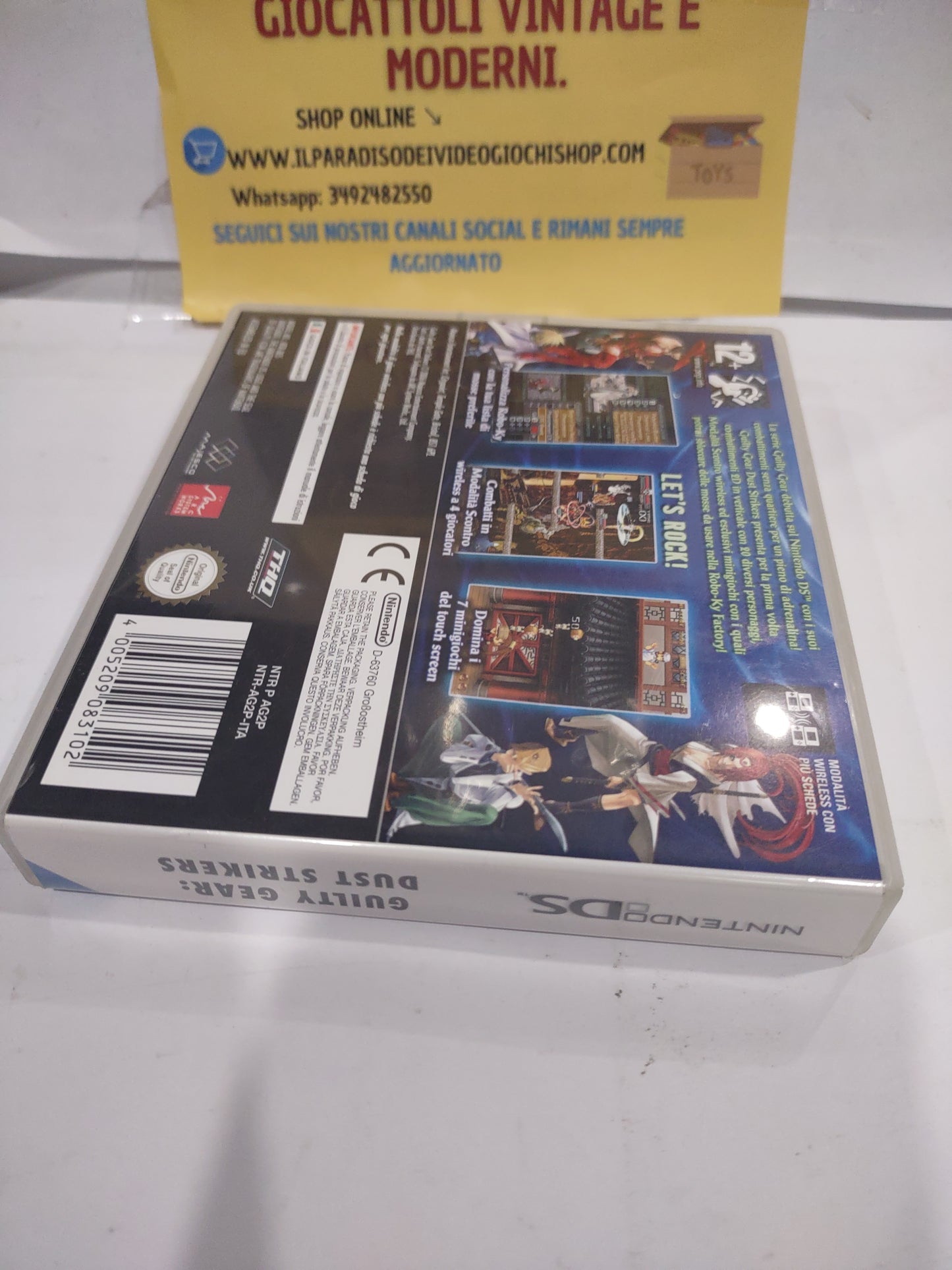 Gioco ds Nintendo guilty Gear dust strikes