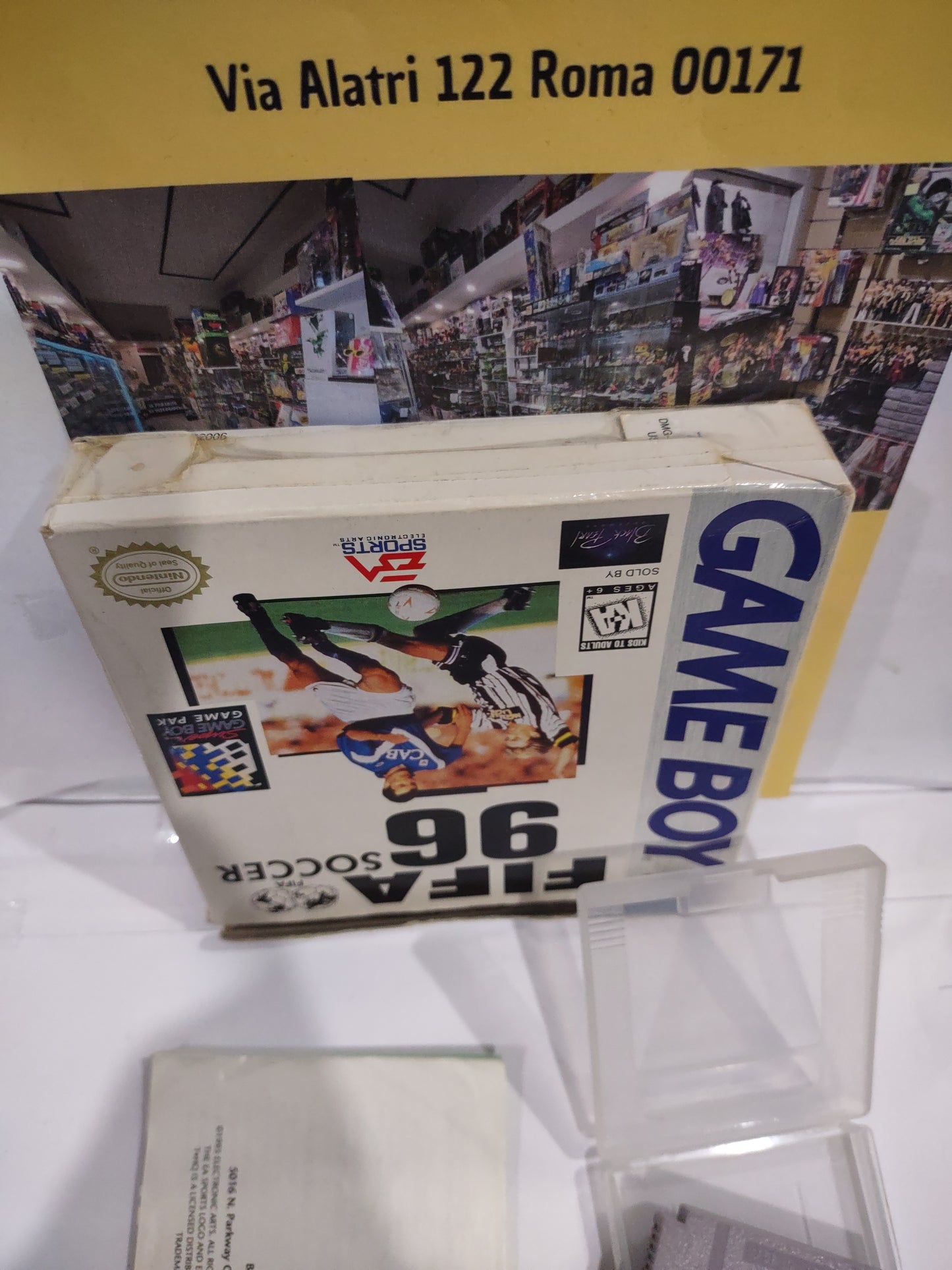 Gioco Nintendo game boy fifa soccer 96 USA