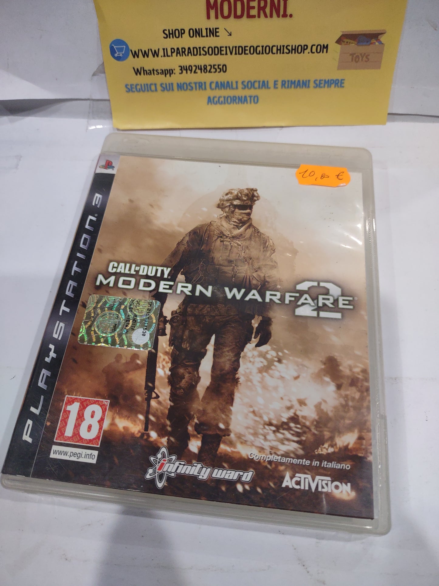 Gioco PlayStation ps3 call of duty modern warfare 2