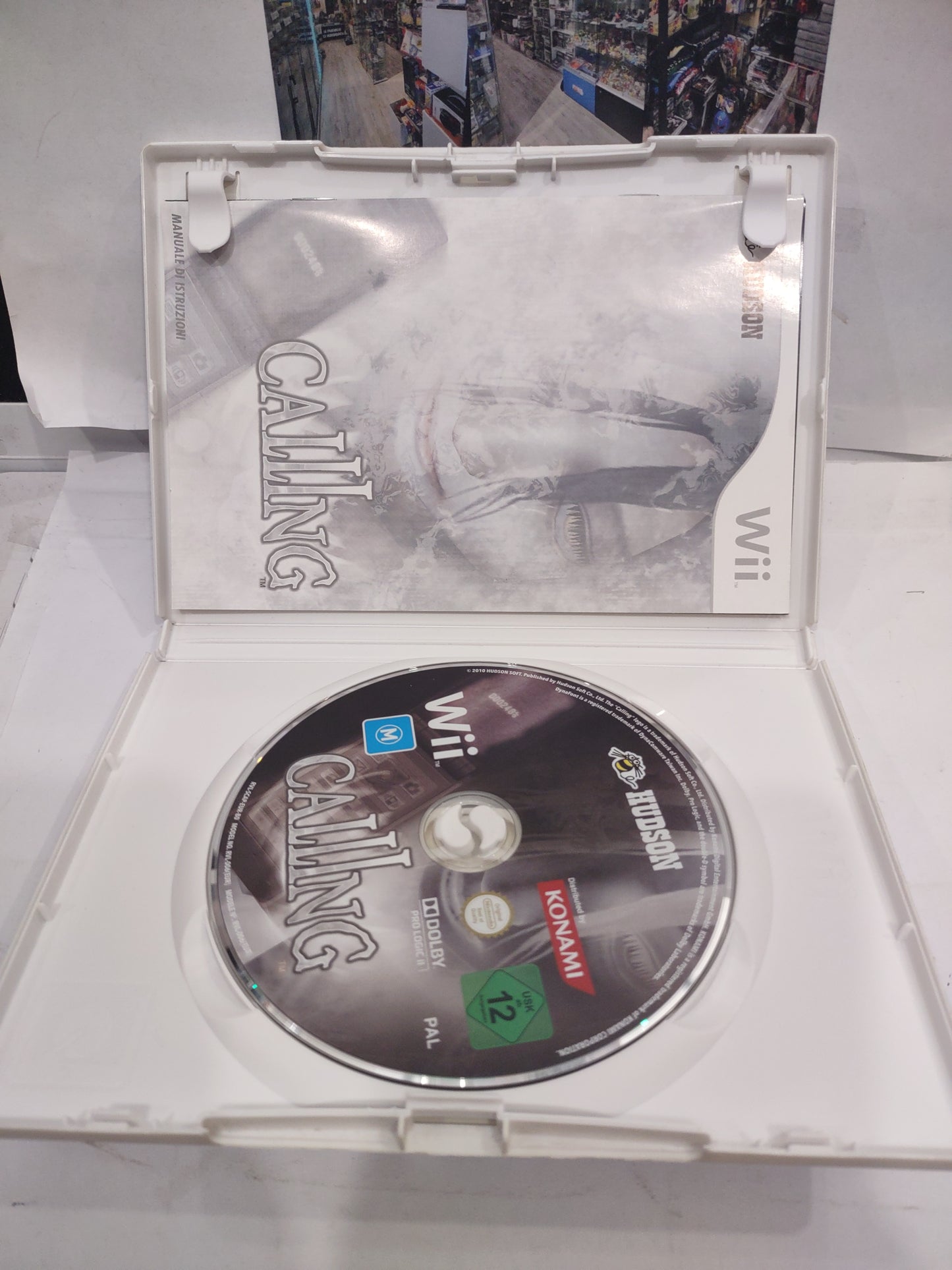 Gioco Nintendo Wii horror calling PAL ita
