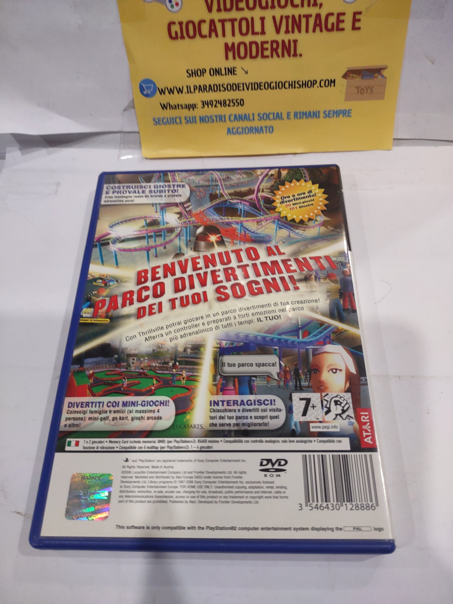 Gioco PlayStation PS2 thrillville