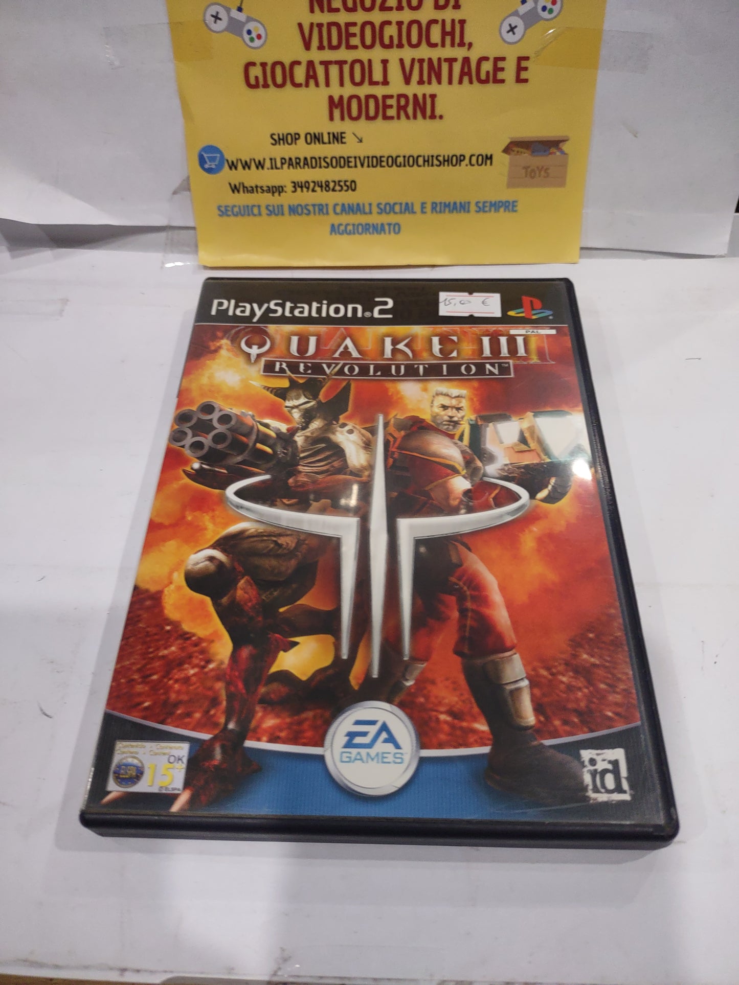 Gioco PlayStation PS2 quake 3 Revolution