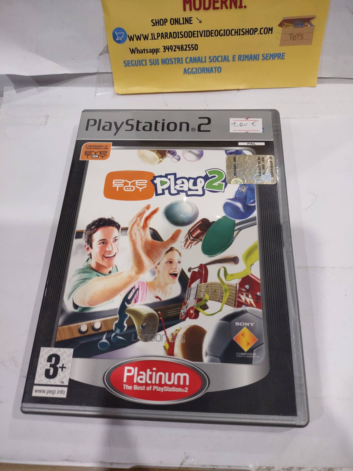 Gioco PlayStation PS2 Eye Toy play 2